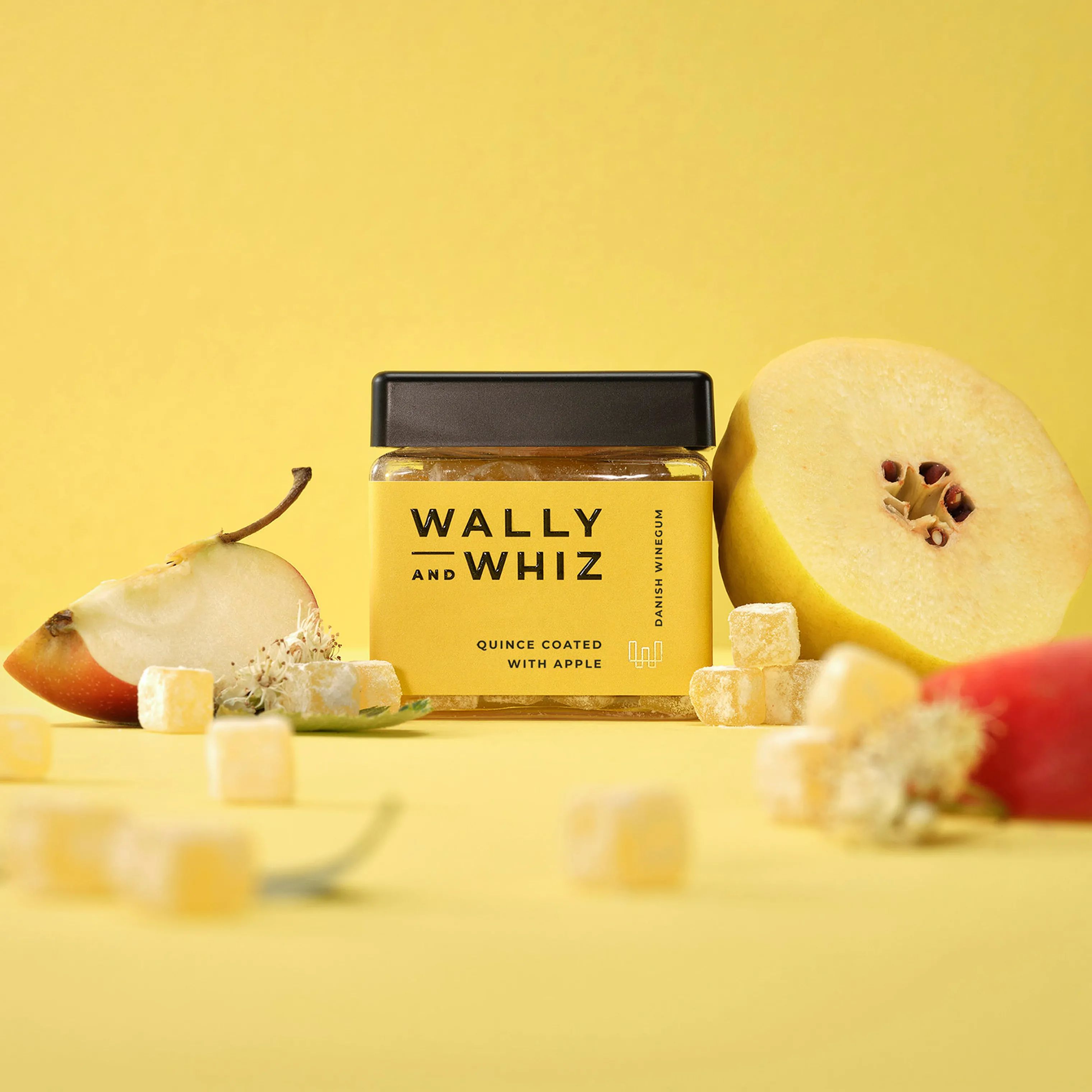 Wally and Whiz Søde sager Vingummi - Kvæde med æble i 140 gram, 2