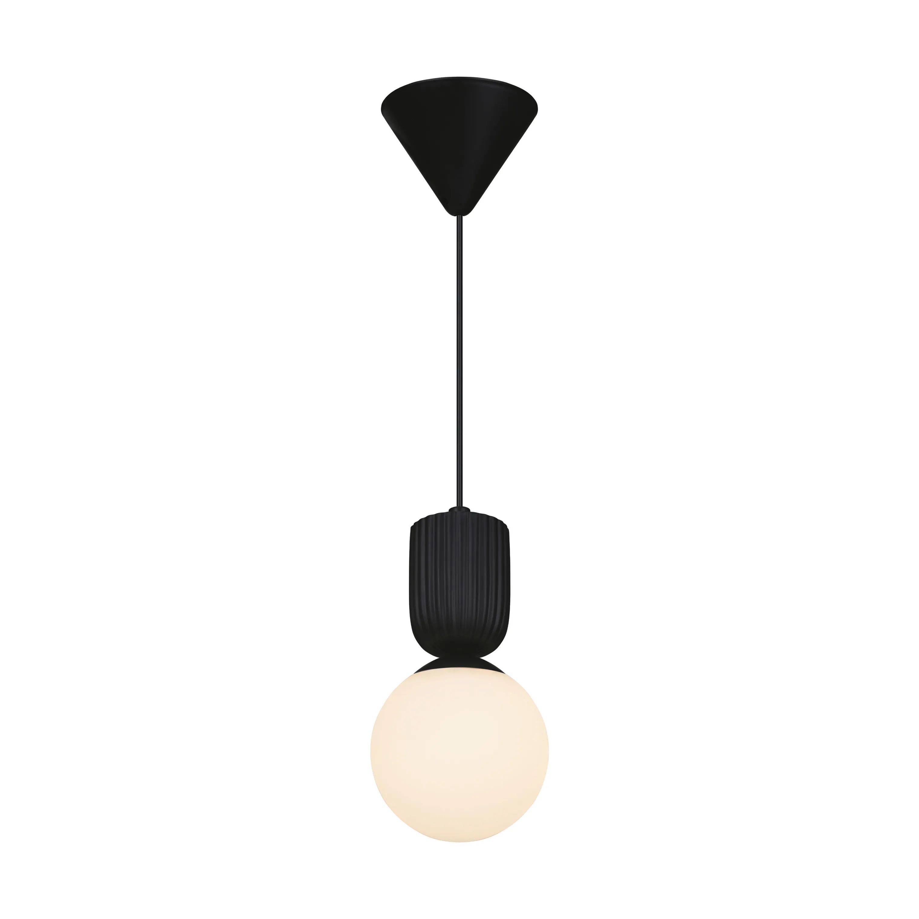 Nordlux Pendler Sadie Pendel i Sort / Opal, 7