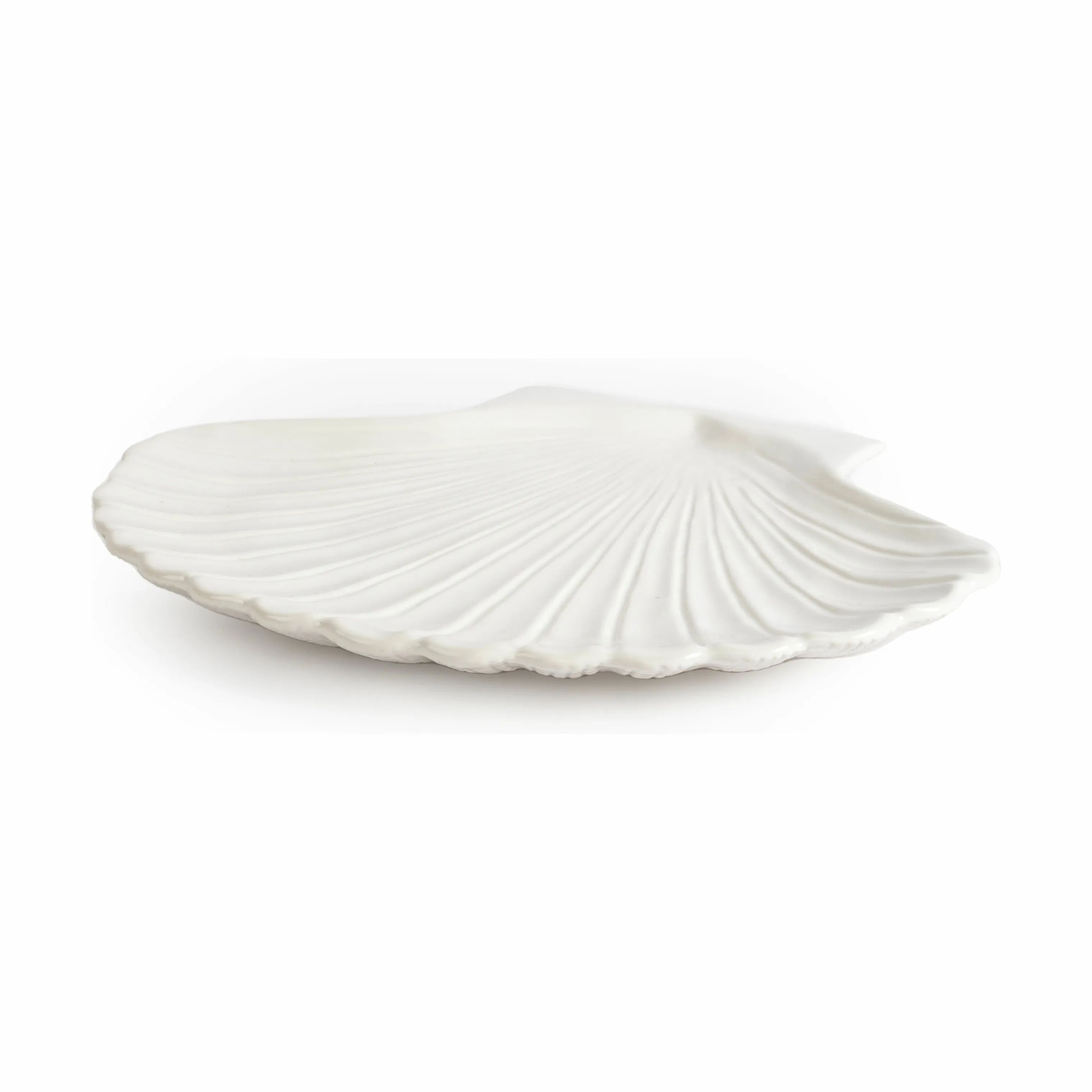 ByOn Serveringsfade Sea collection Musling Fad i Hvid, 1