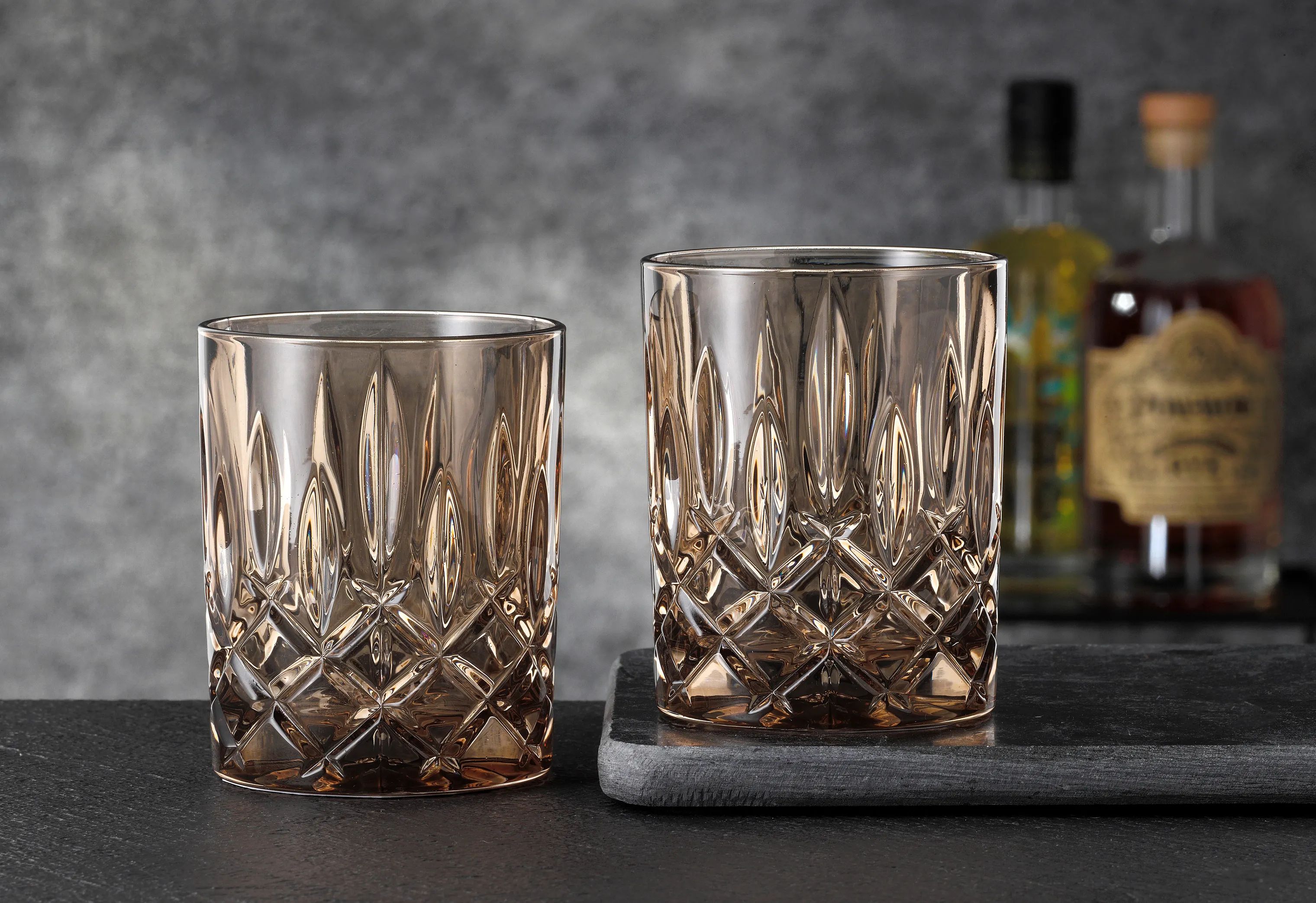 Nachtmann Lowball glas Noblesse Whiskyglas - 2 stk. i Tobacco, 2