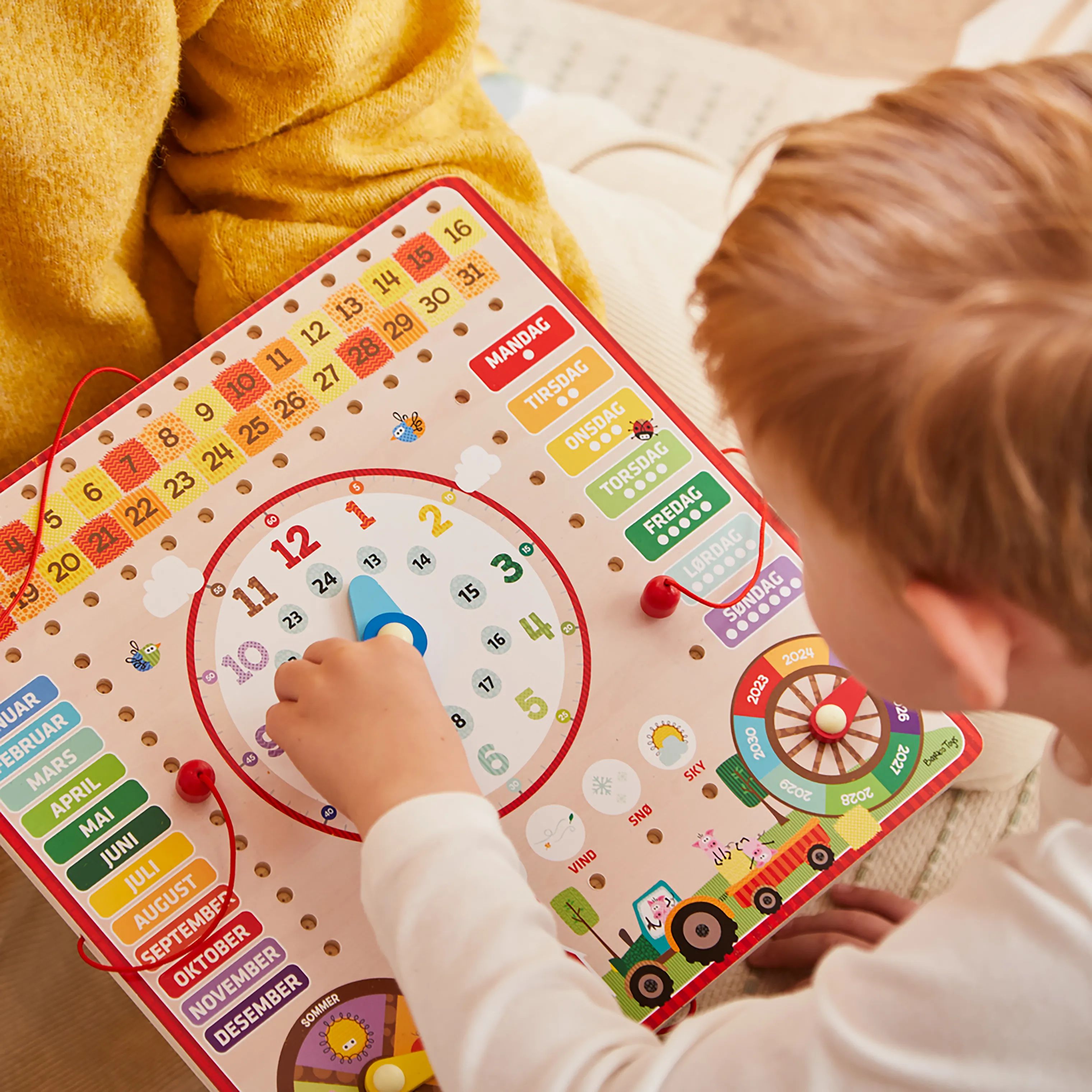 Barbo Toys Spil Wacky Wonders Børnenes læringskalender i Multifarvet, 3