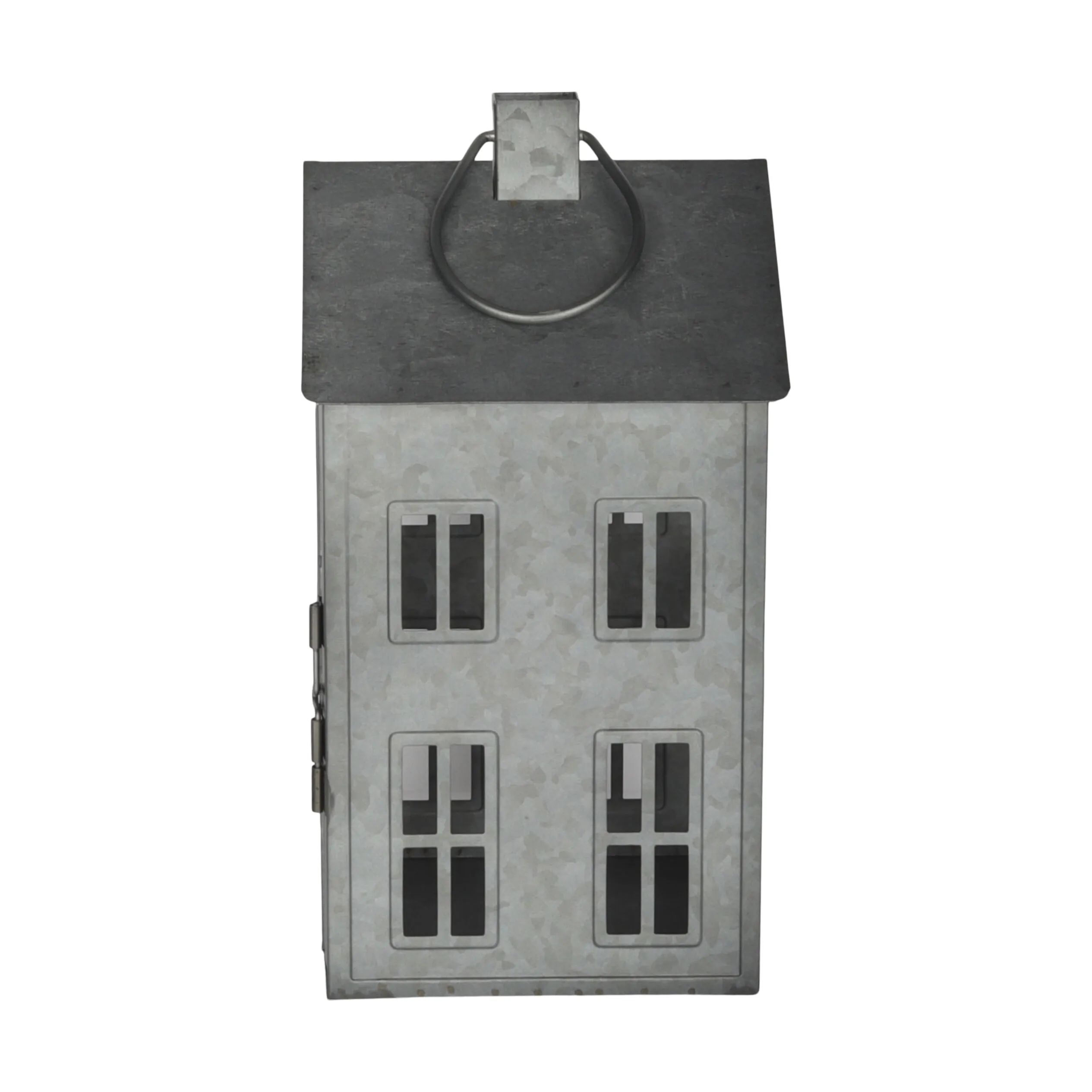 Casa Christmas Bloklysestage Lanterne i Zink, 26,8 cm, 3