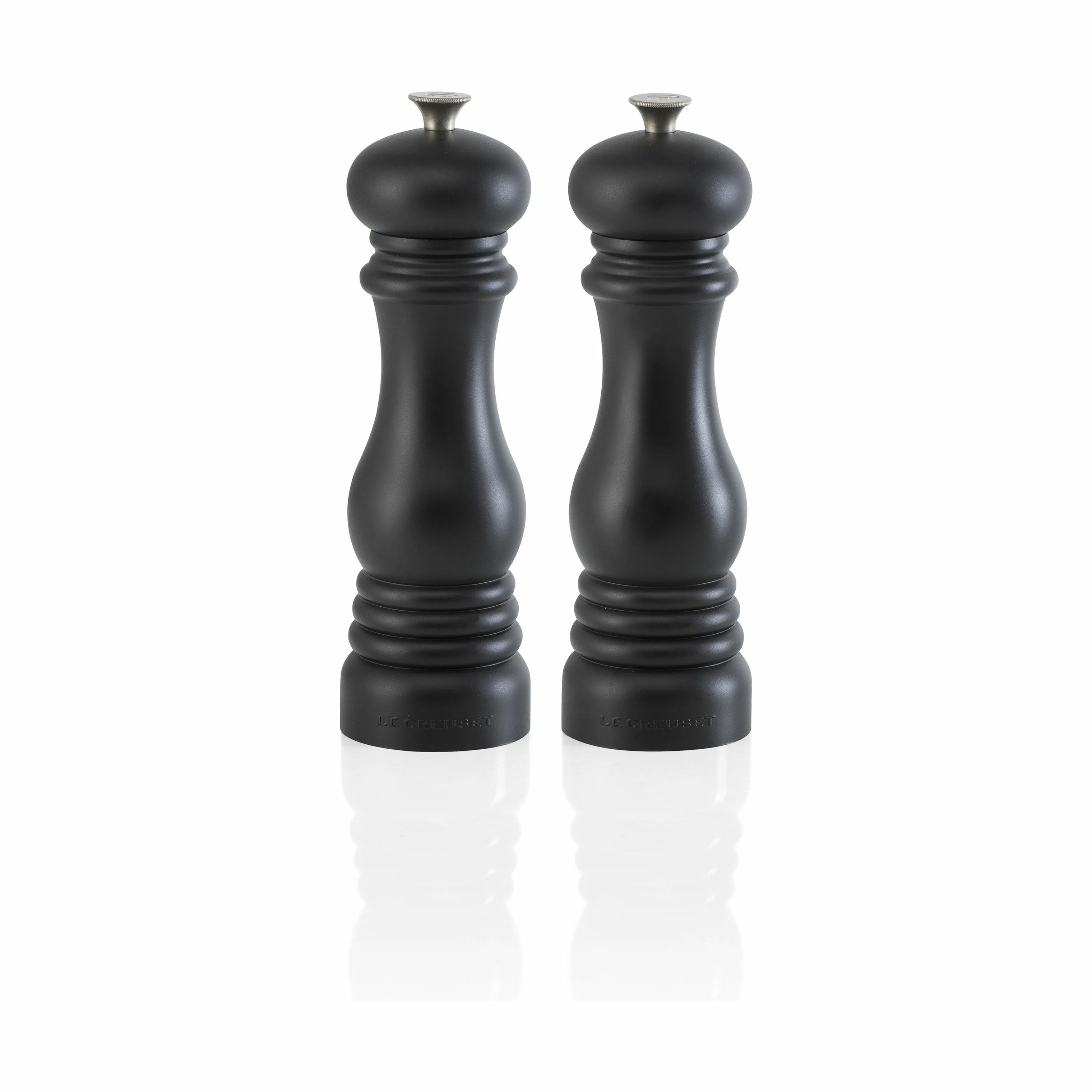 Le Creuset Kværnsæt Salt- og peberkværnsæt i Matte Black, 1
