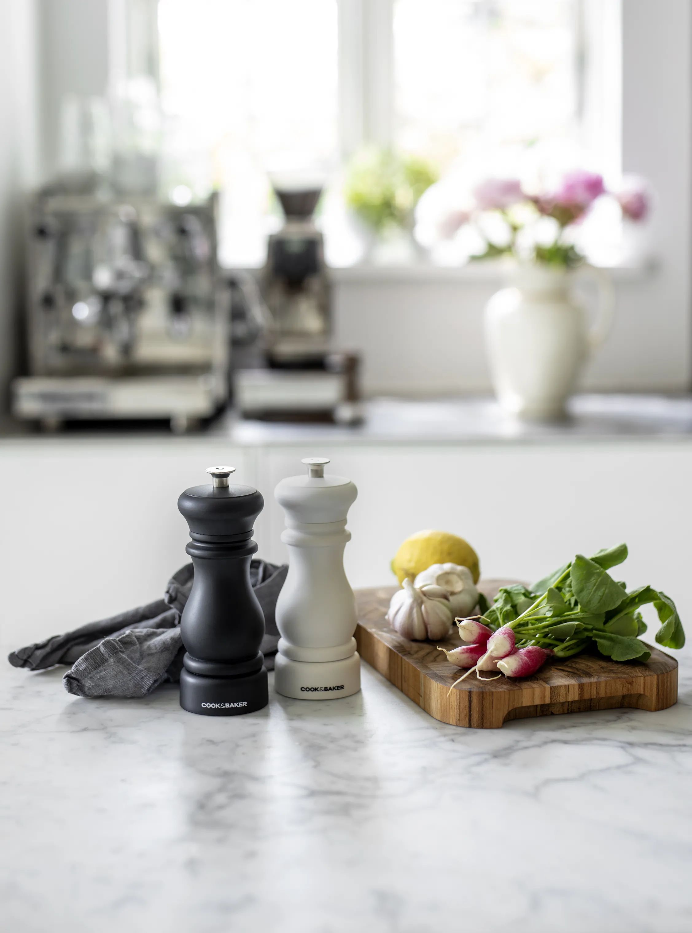 Cook & Baker Kværnsæt Kværnsæt - 2 dele i Sort/hvid, 2