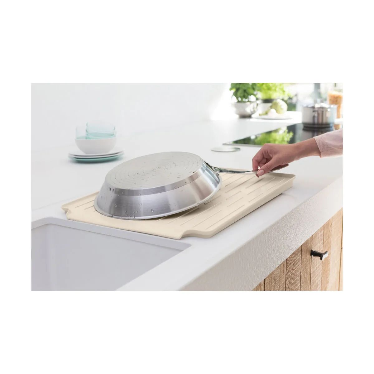 Brabantia Opvaskestativer Sinkside Opvaskestativ i Soft Beige, B38,5 x L49 cm, 5