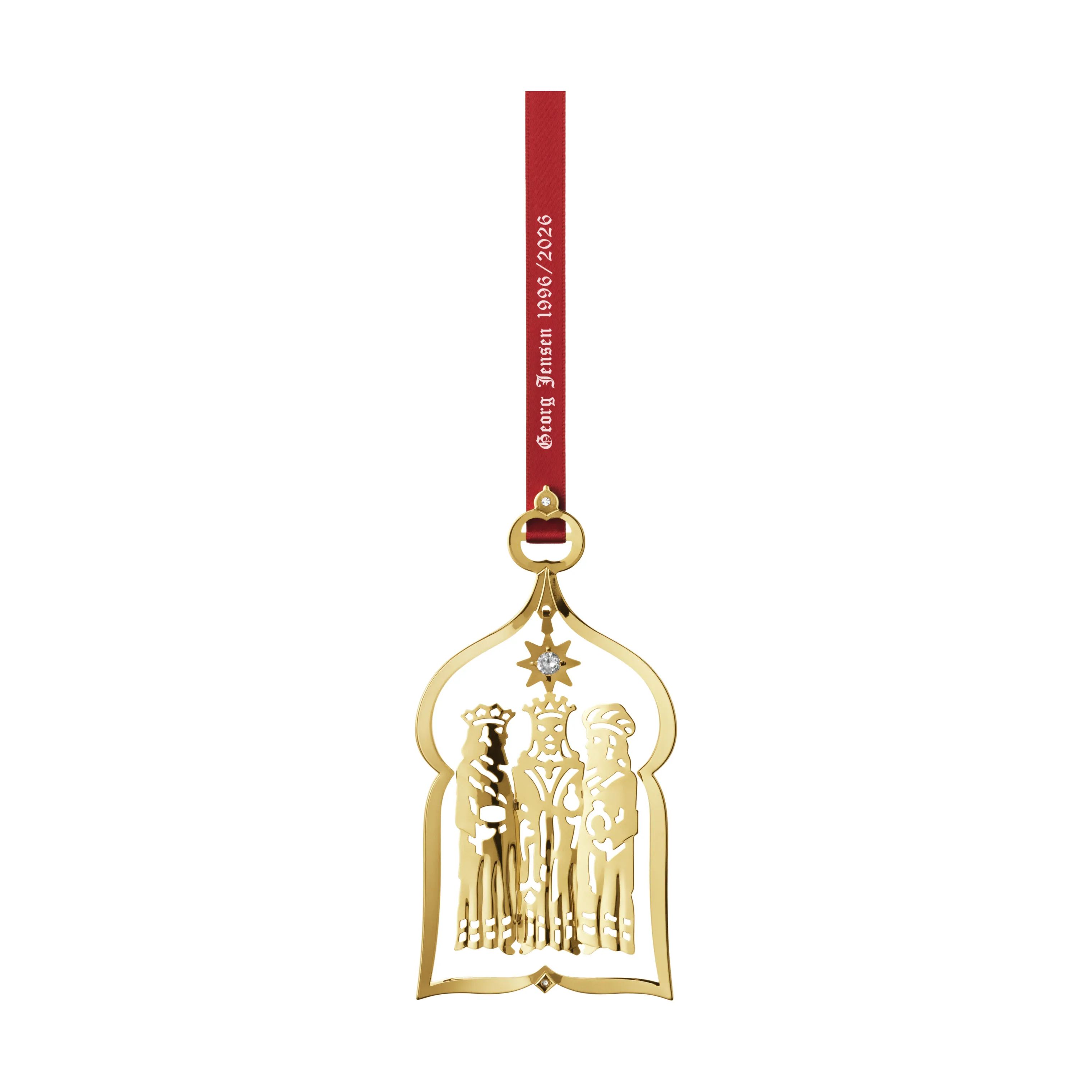 Georg Jensen Juleophæng Christmas Collectibles CC 2026 Juleuro 1996/2026 i Guld, 1