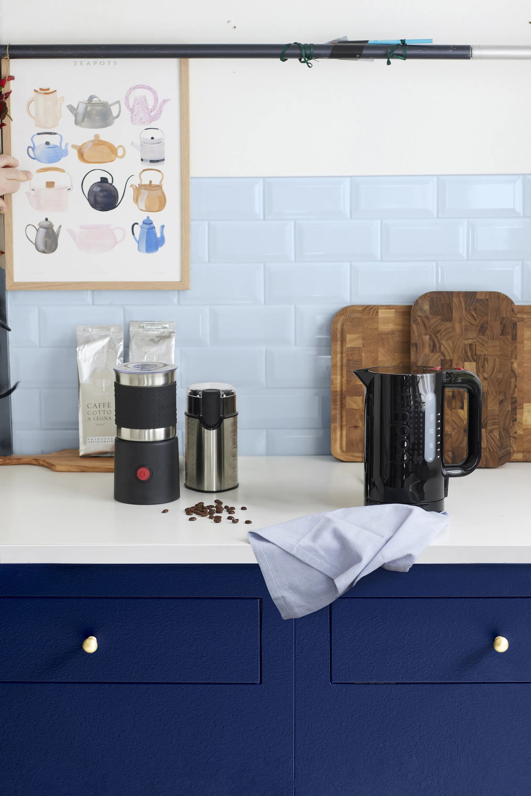 Bodum Mælkeskummere Bistro Elektrisk Mælkeskummer i Sort, 400 ml, 3