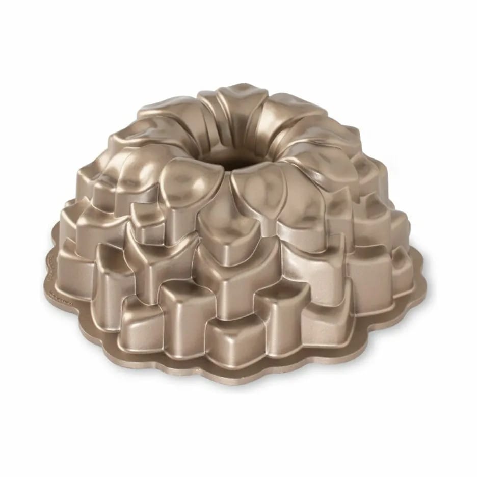 Nordic Ware Øvrige bageforme Blossom Bundt Kageform i Kobberfarvet, 1