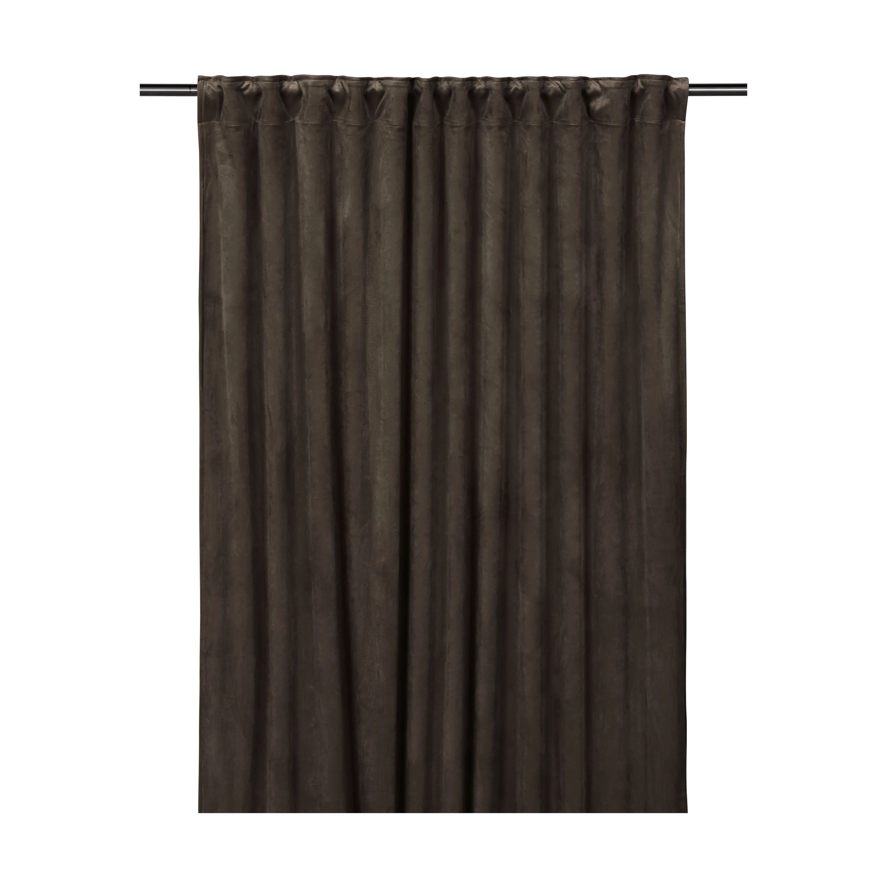 Svanefors Gardiner og gardinstænger Estelle Estrelle Gardin - 2 stk. i Mocca, H280 x B135 cm, 1