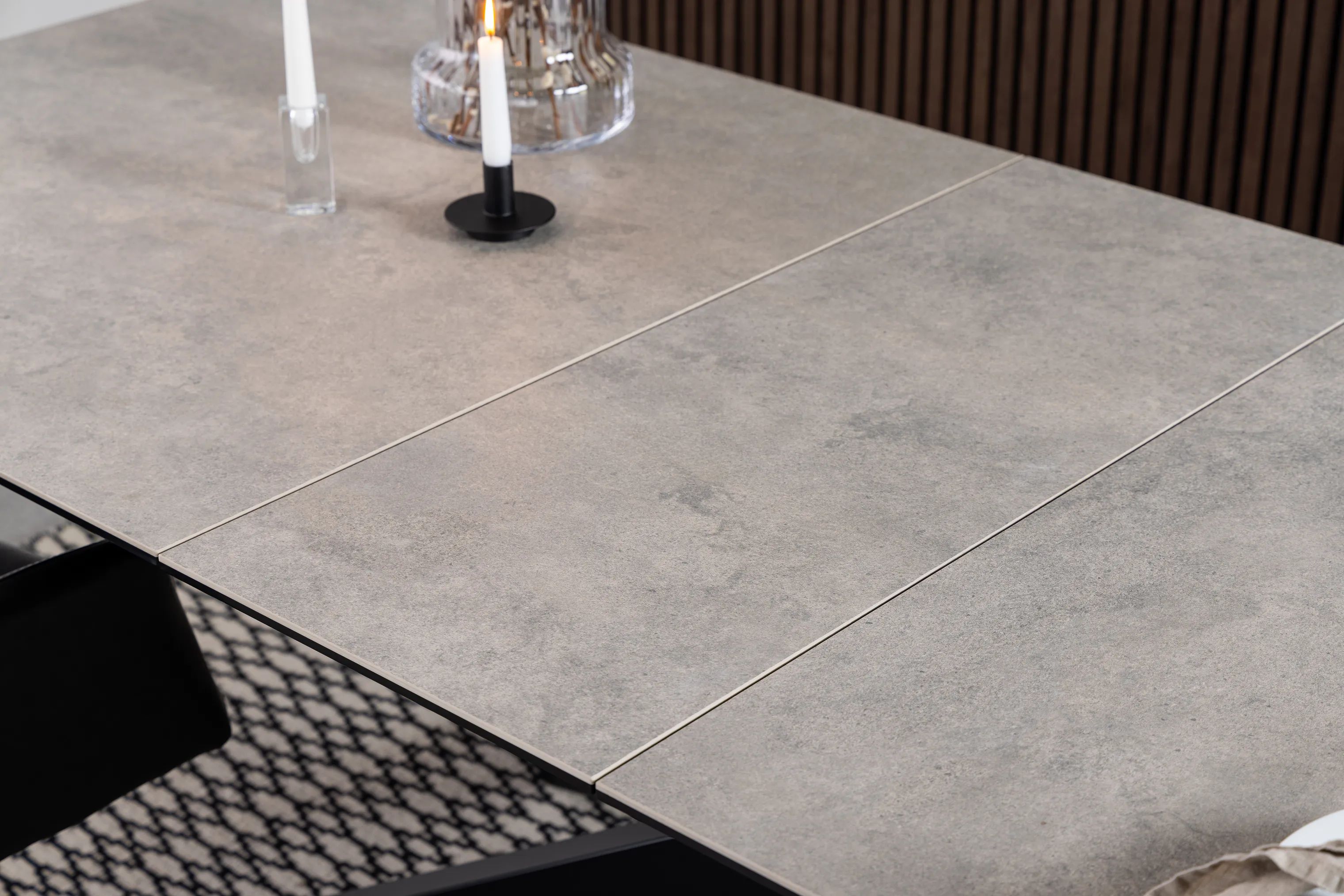 CASA Living Spiseborde Irwine Spisebord i Grå, H76 x B240 x L100 cm, 2