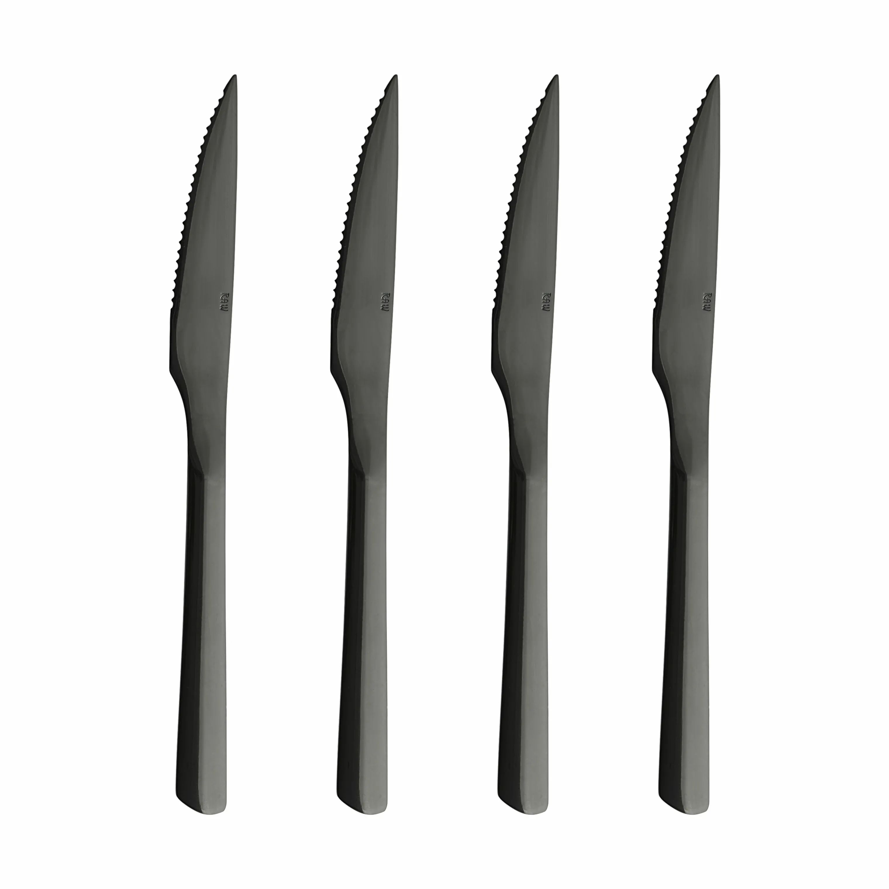 RAW by Aida Steakknive Steakkniv - 4 stk. i Sort, 1