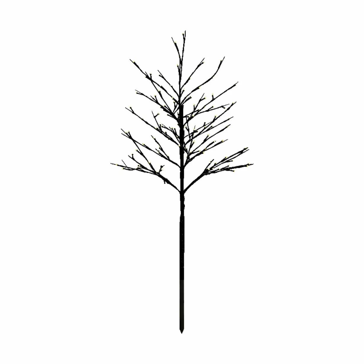 Sirius Lysdekoration Noah Lystræ m. ledning i Sort, 150 cm, 1
