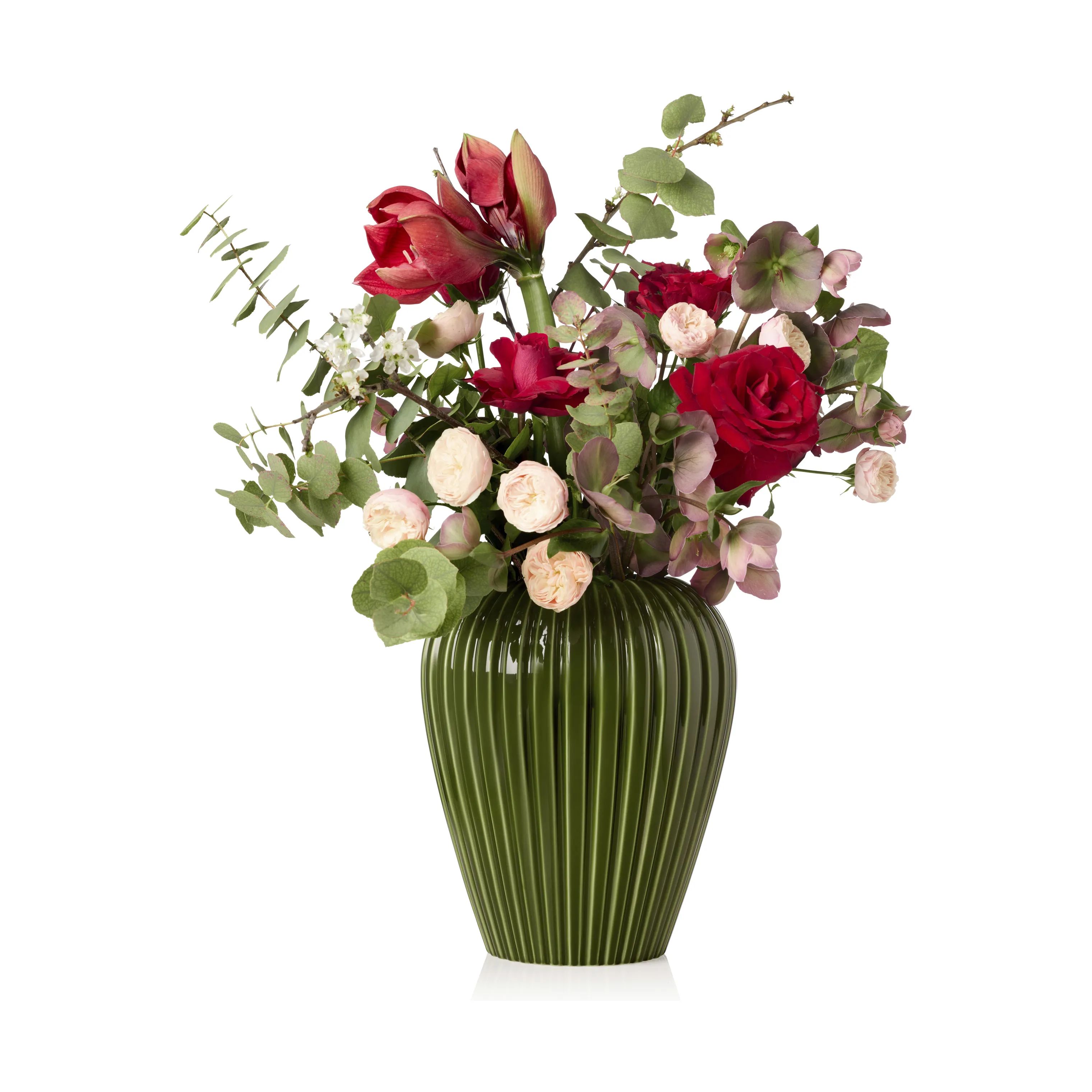 erik bagger a/s Vaser Eslau Lilje Vase i Mosgrøn, 25 cm, 3