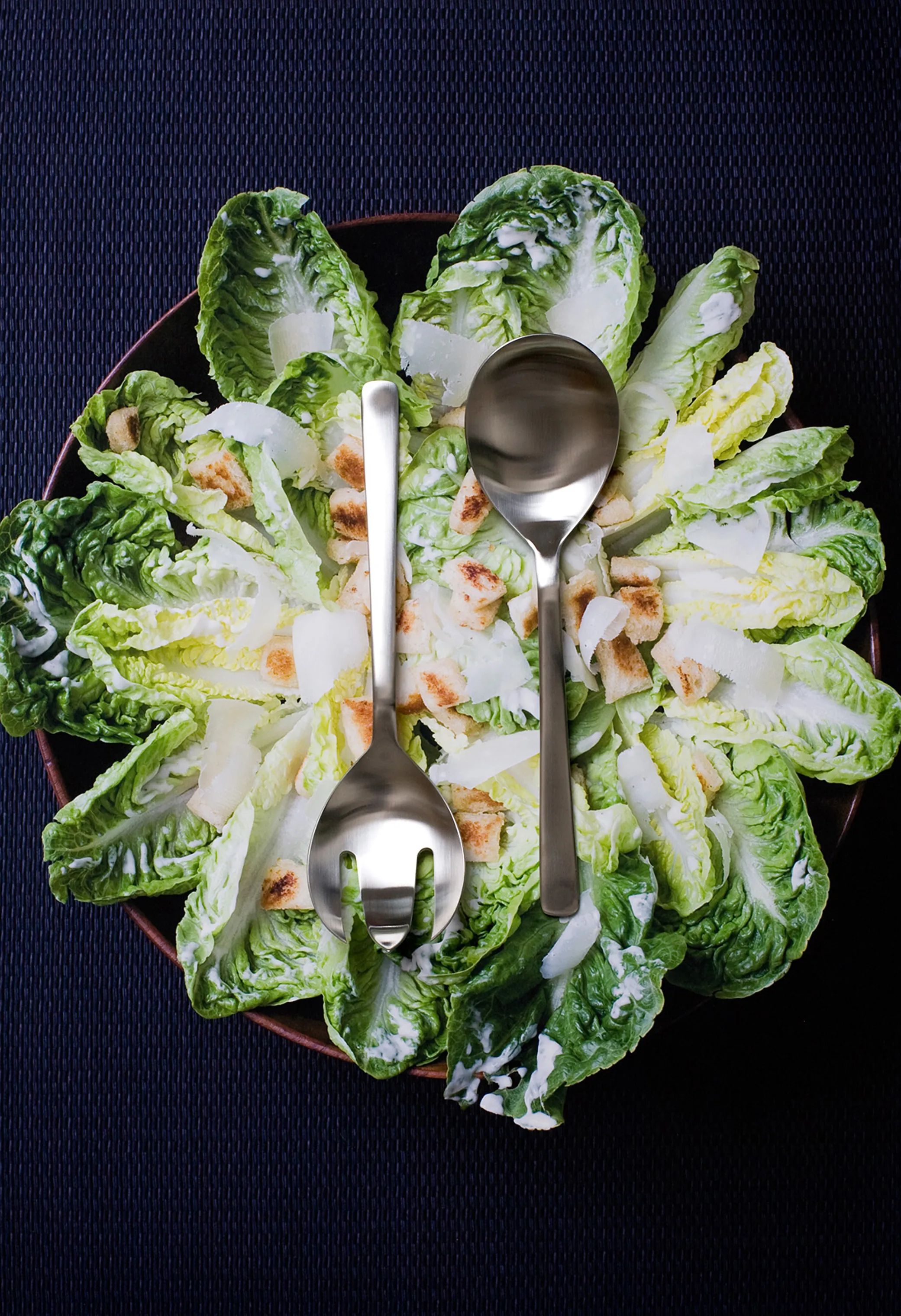 Kay Bojesen ApS Salatbestik Grand Prix Salatsæt i Mat stål, 18,5 cm, 5