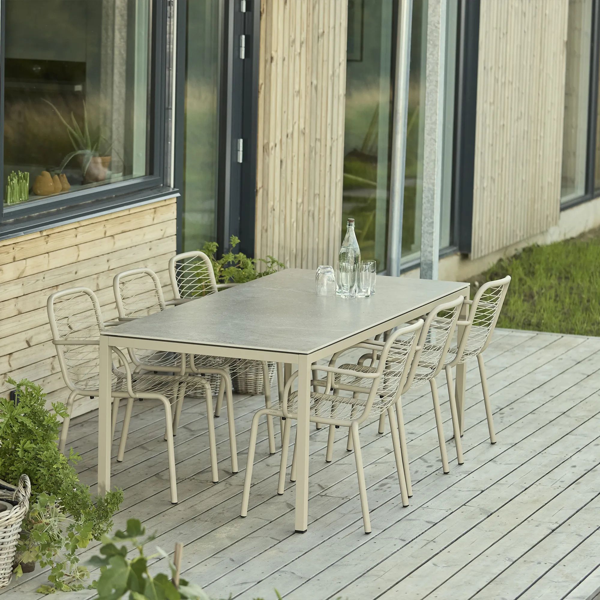 Mandalay Havemøbelsæt Terra & Ivy Wire Havesæt - 7 dele i Ivy Wire, 2