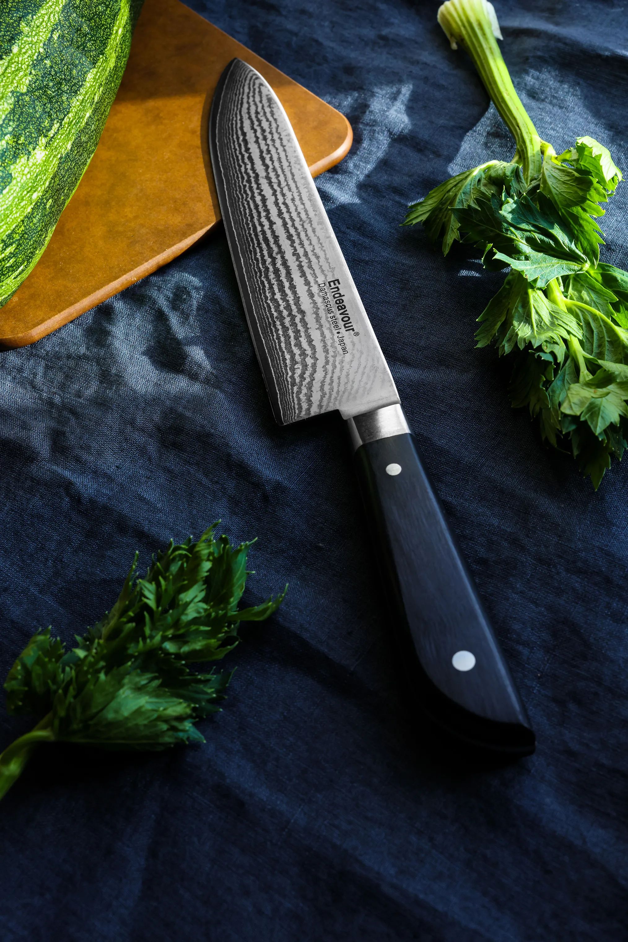 Endeavour Kokkeknive Green Chopper i Sort/stål, 6