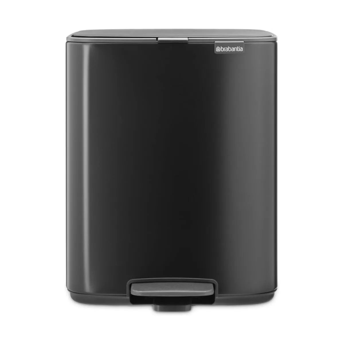 Brabantia Pedalspande Bo Pedalspand i Mat sort, 12 L, 1
