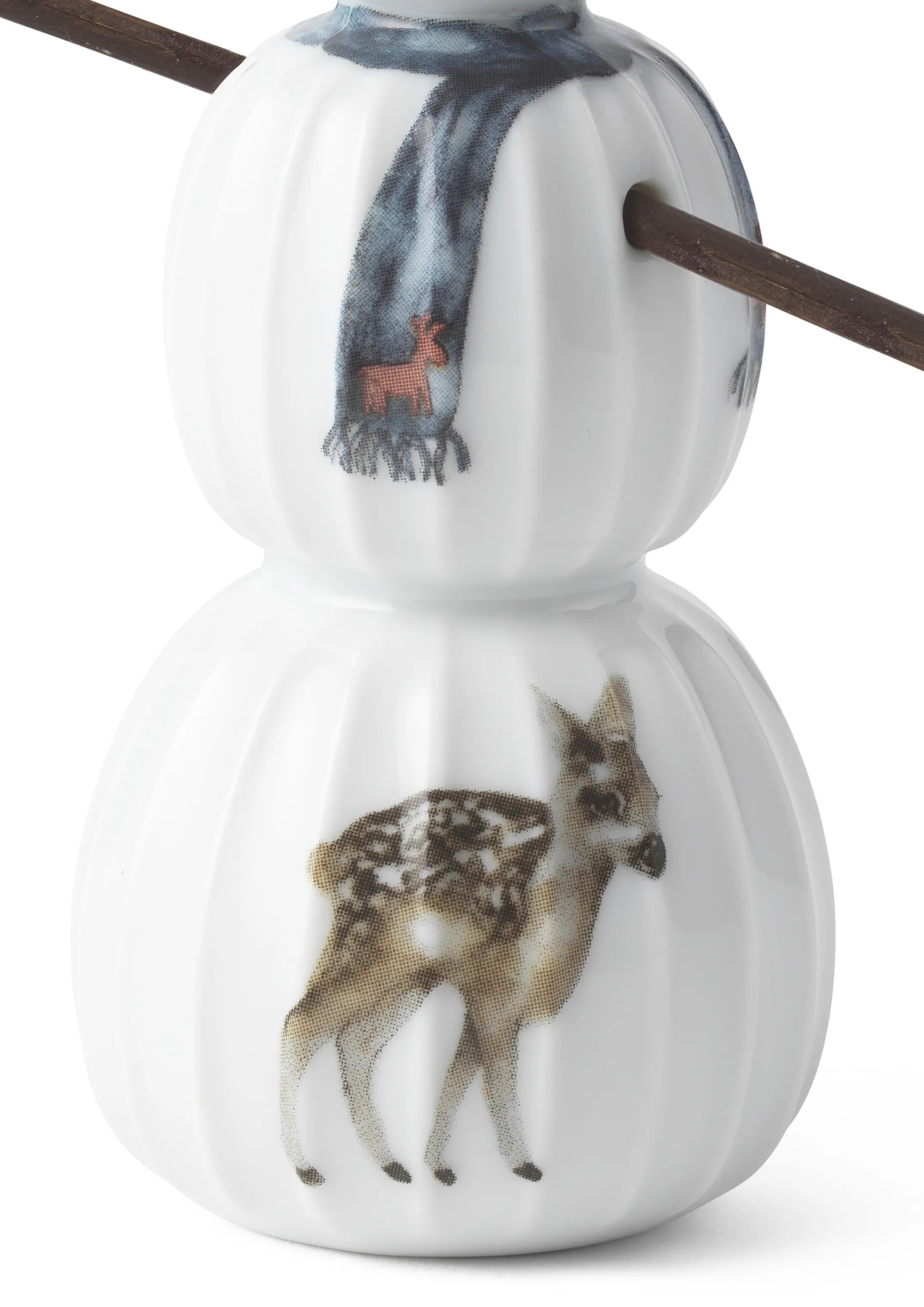 Kähler Julefigurer Hammershøi Jul Snemand i 11,5 cm, 7