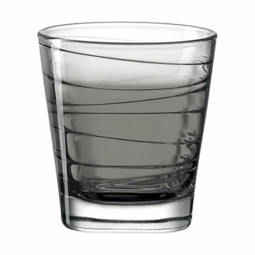 Leonardo Vandglas Vario Vandglas - 6 stk. i Klar/basalto, 25 cl, 2