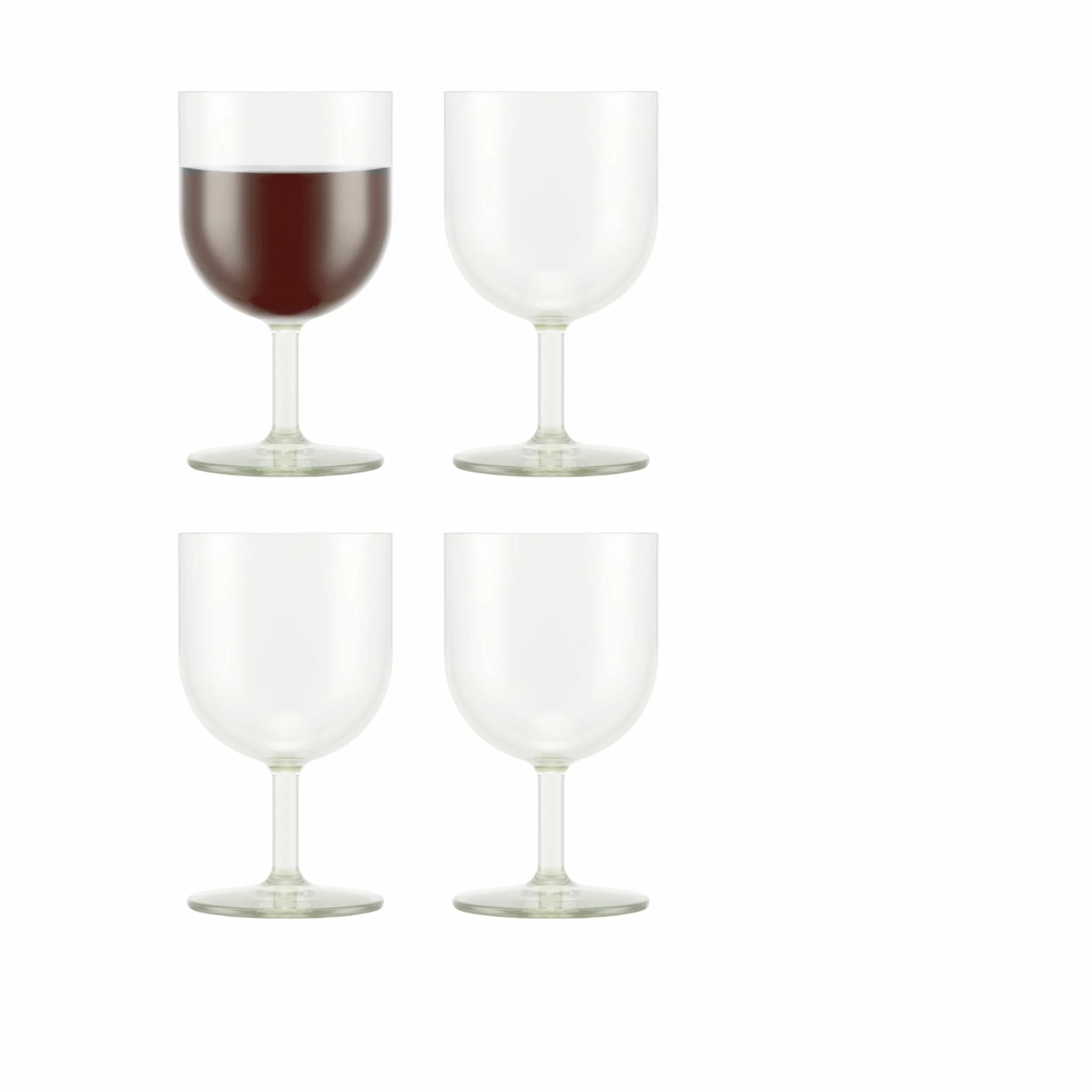 Bodum Rødvinsglas Oktett Rødvinsglas - 4 stk. i Pistachio, 1