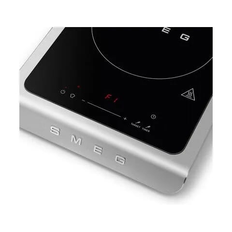 Smeg Kogeplader Collezione Bærbar Induktionsplade PIC01WHMEU i Mat hvid, 3