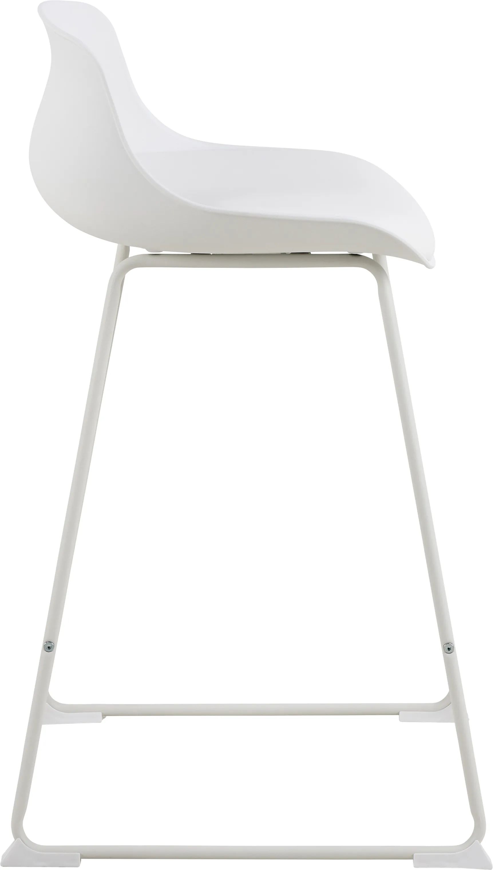 CASA Living Barstole Tina Barstol - 2 stk i Hvid, H84 x B50 cm, 5