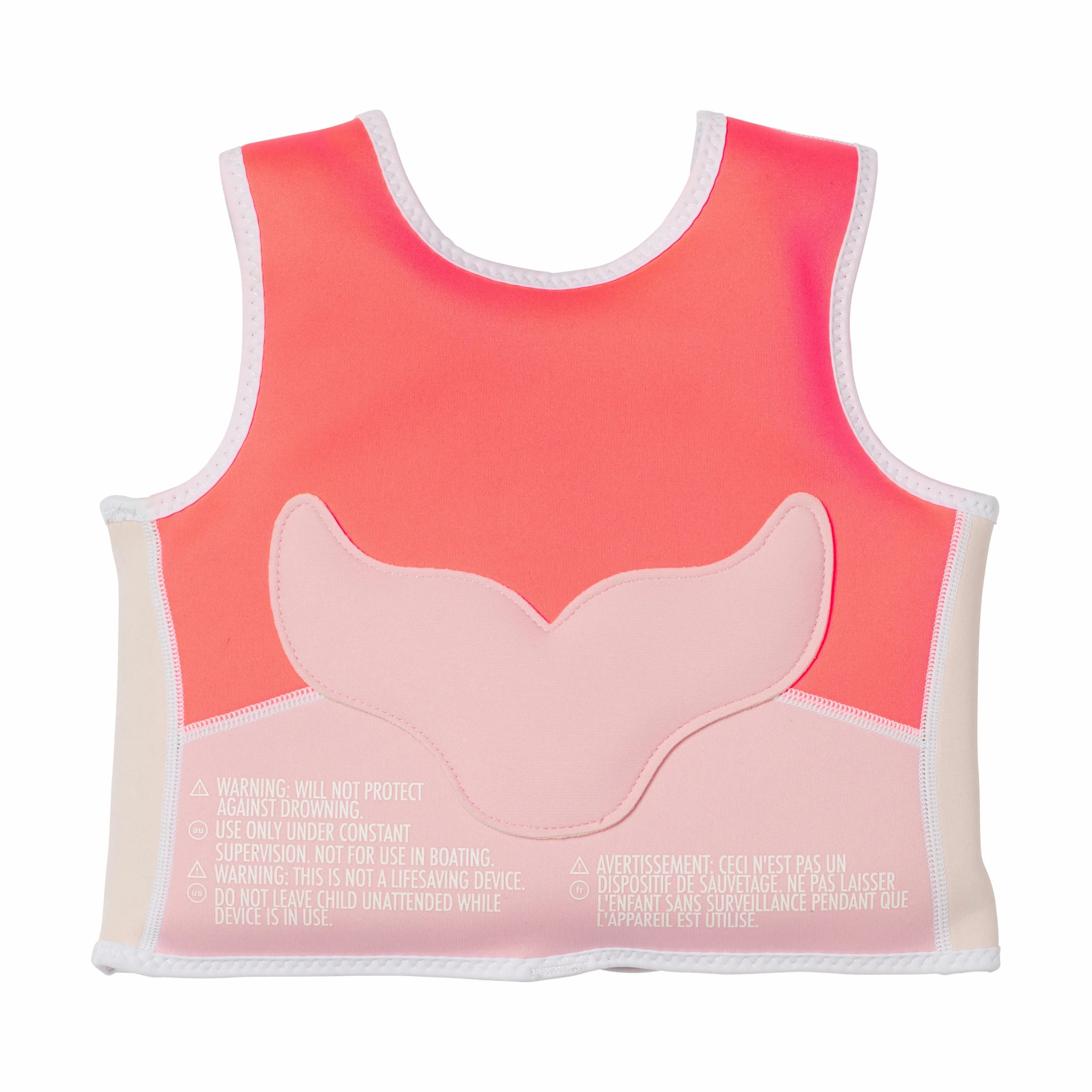 Sunnylife Badeudstyr Svømmevest - Melody Mermaid i Lyserød, 1-2 år, 6