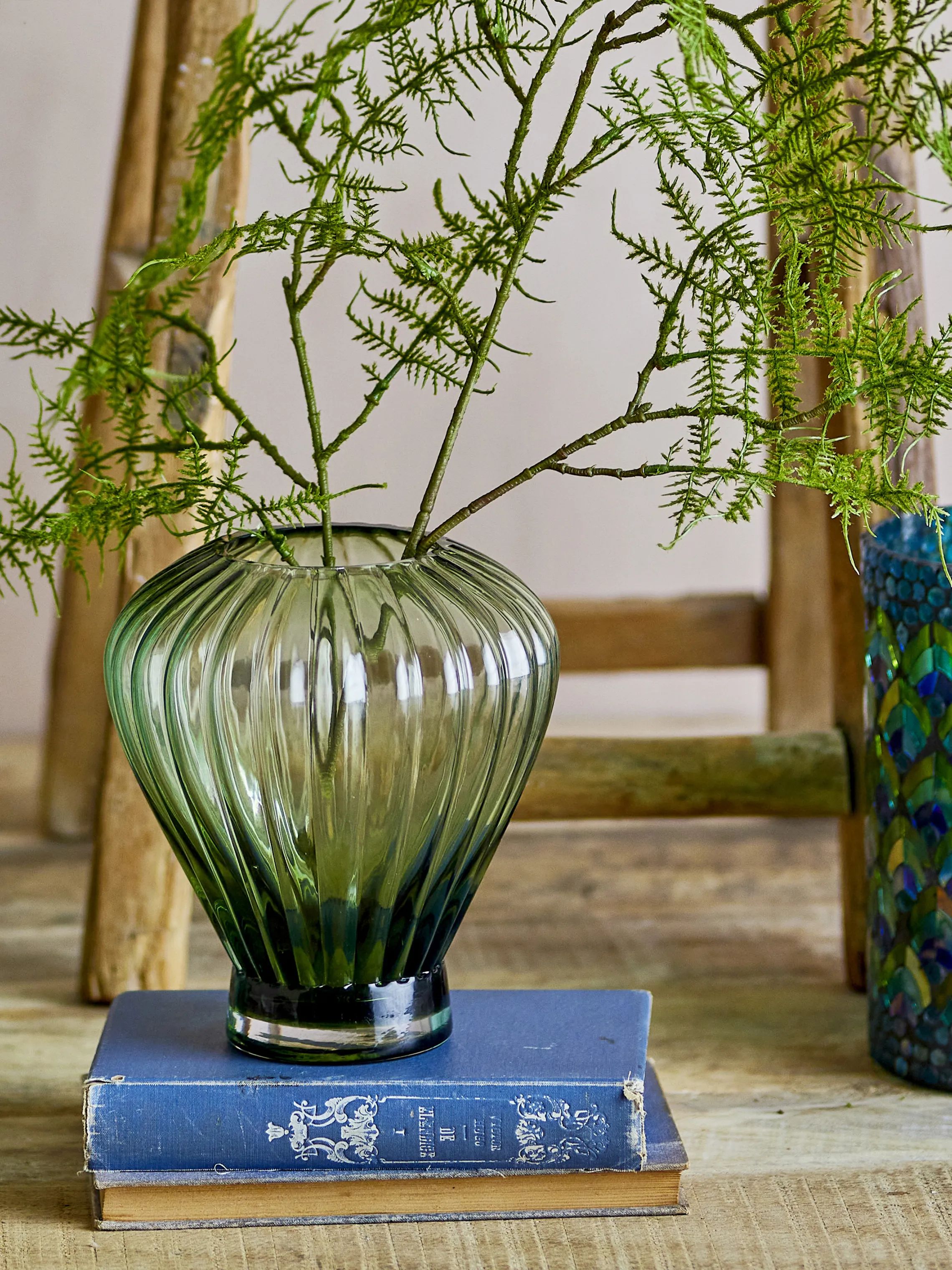 Creative Collection Vaser Reeve Vase i Grøn, 2