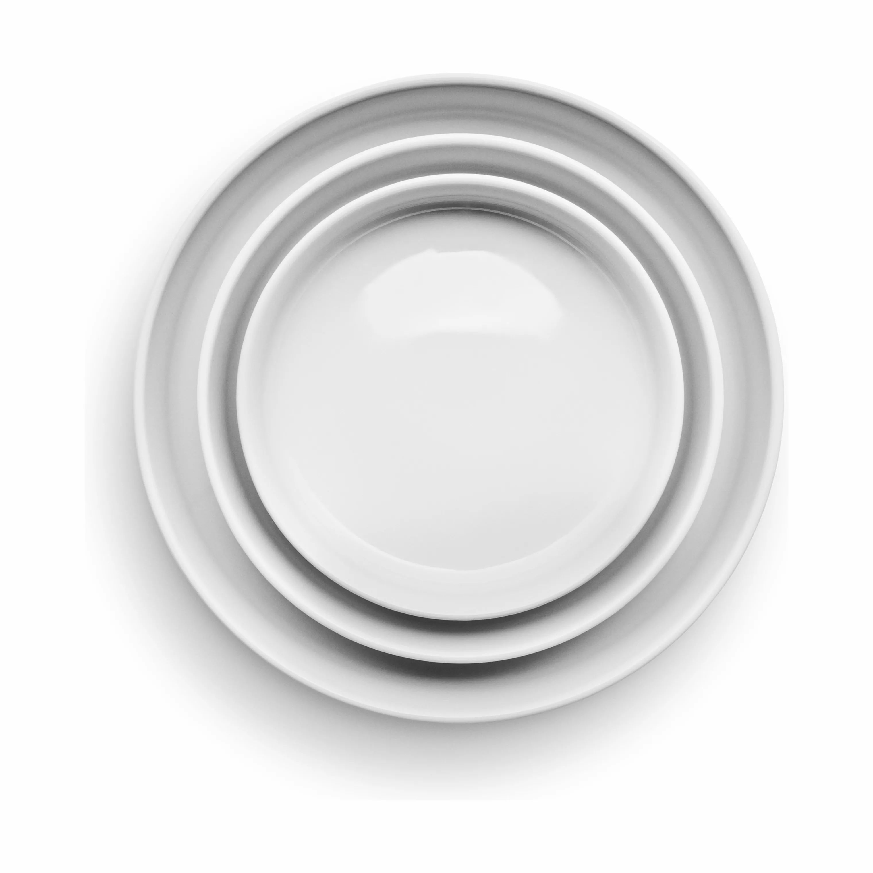 Eva Trio Serveringsskåle Legio Nova Skålsæt - 3 dele i Hvid, 6