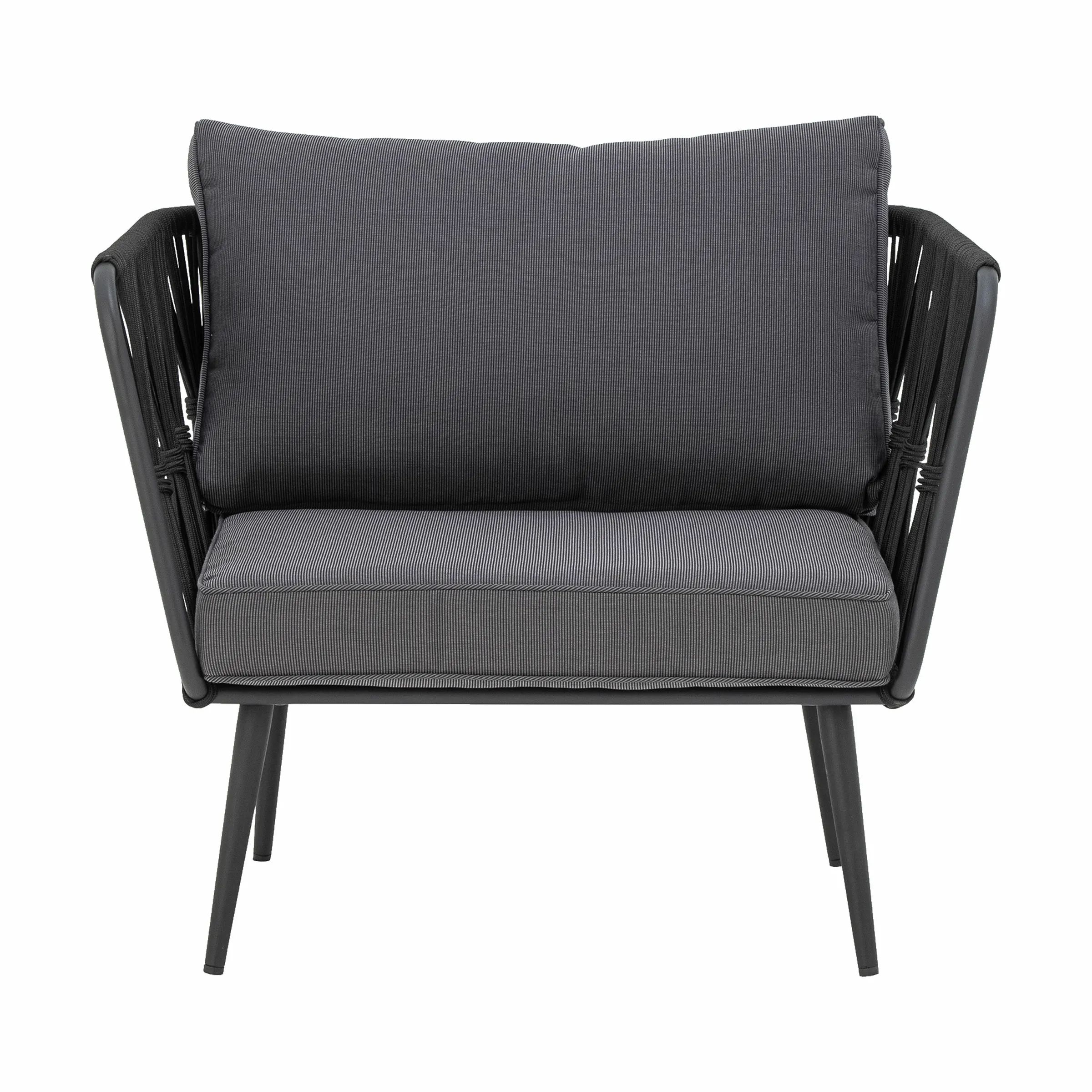 Bloomingville Loungestole Pavone Loungestol - 2 stk. i Sort, 1