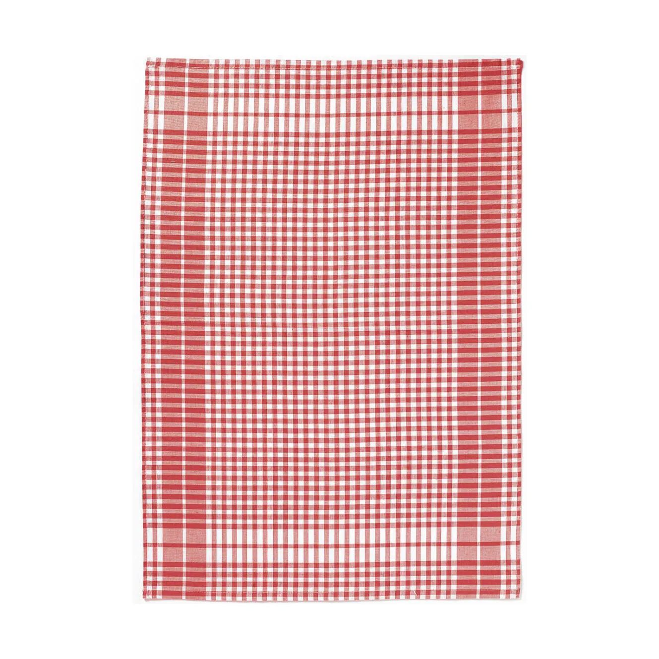 Winkler Viskestykker Petites Carreaux Viskestykke i Rouge, 1