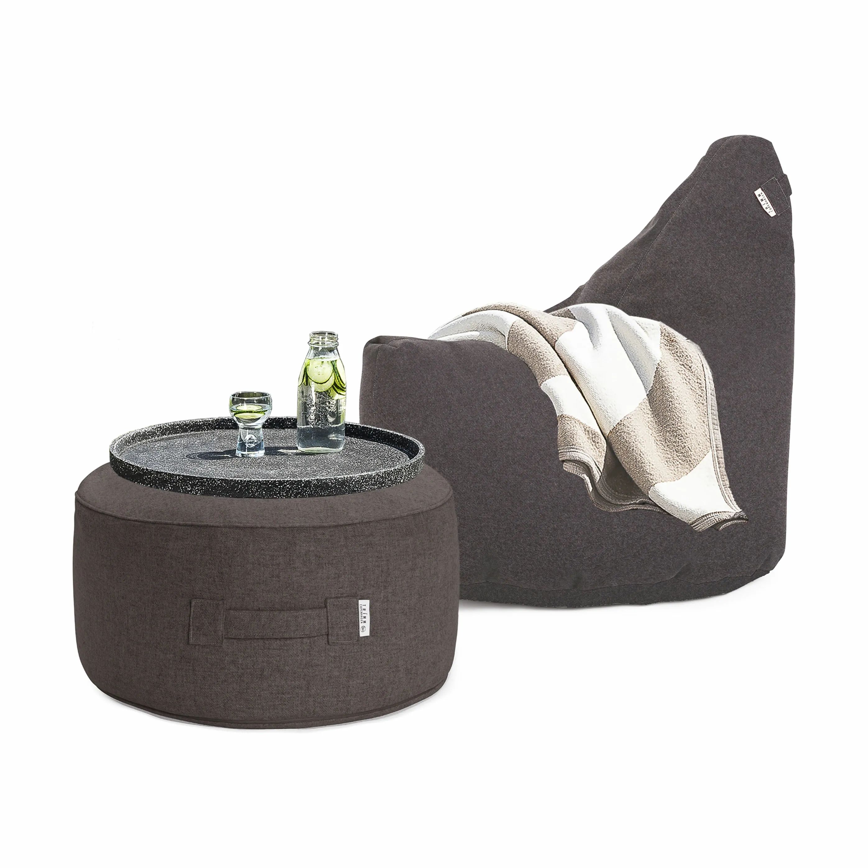 TRIMM Copenhagen Lænestole Noah Everyday Loungesæt i Brown, 1