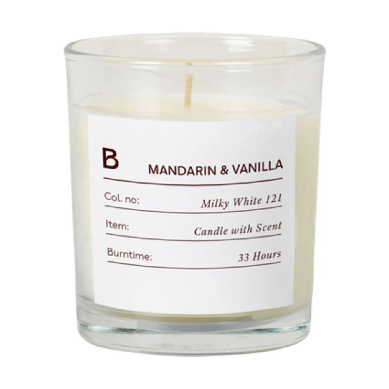 Broste Copenhagen duftlys Sense Duftlys i Mandarin & Vanilla, 1