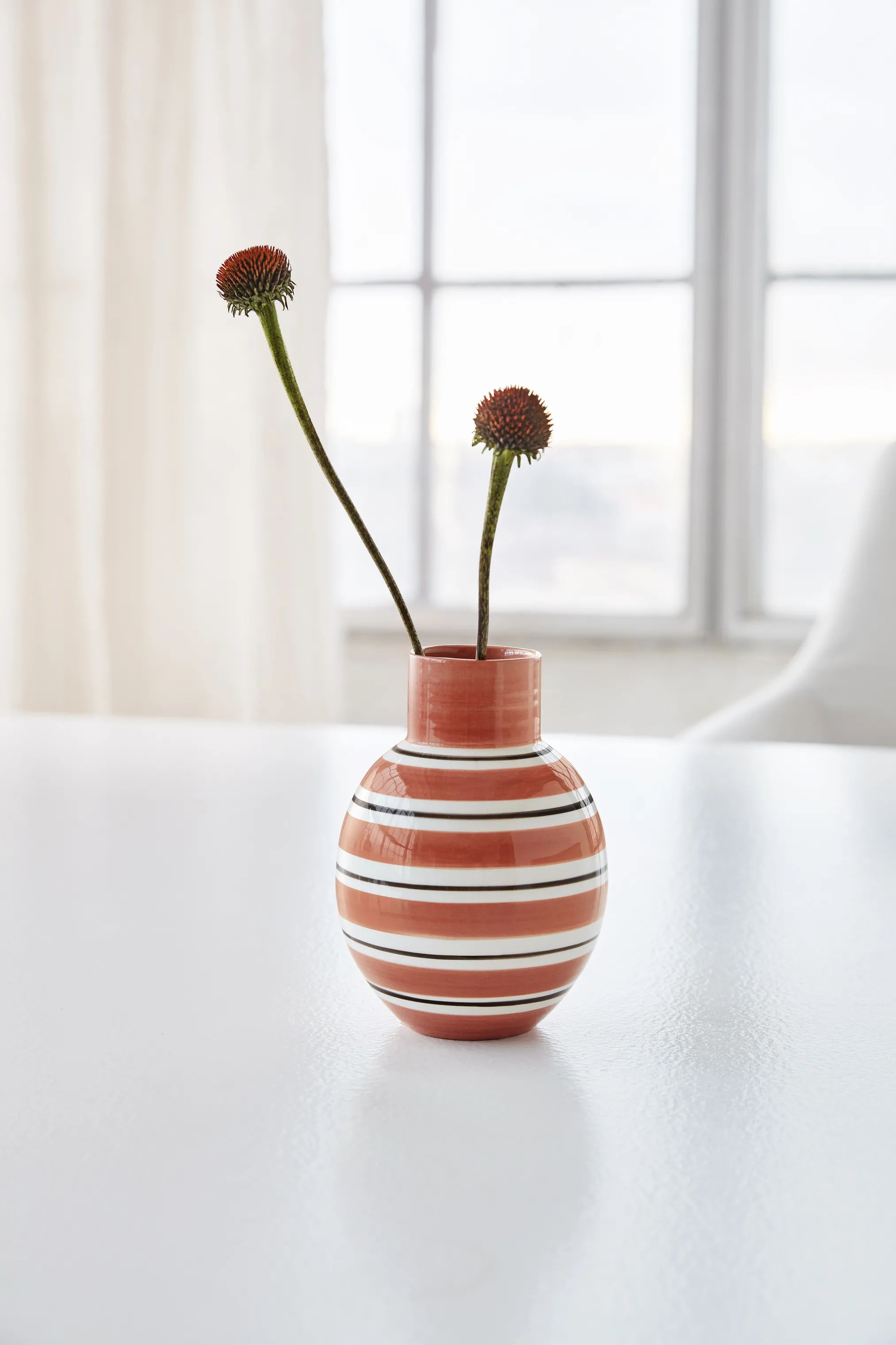 Kähler Vaser Omaggio Nuovo Vase i Terracotta, 14,5 cm, 2