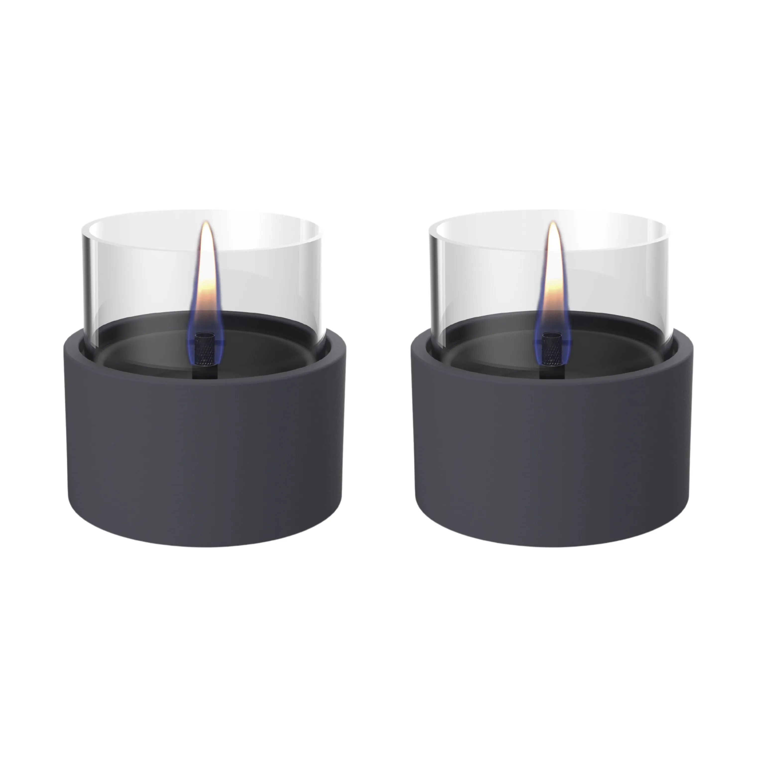 TenderFlame Fyrfadsstage Breeze Bordlanterne - 2 stk. i Sort, 1