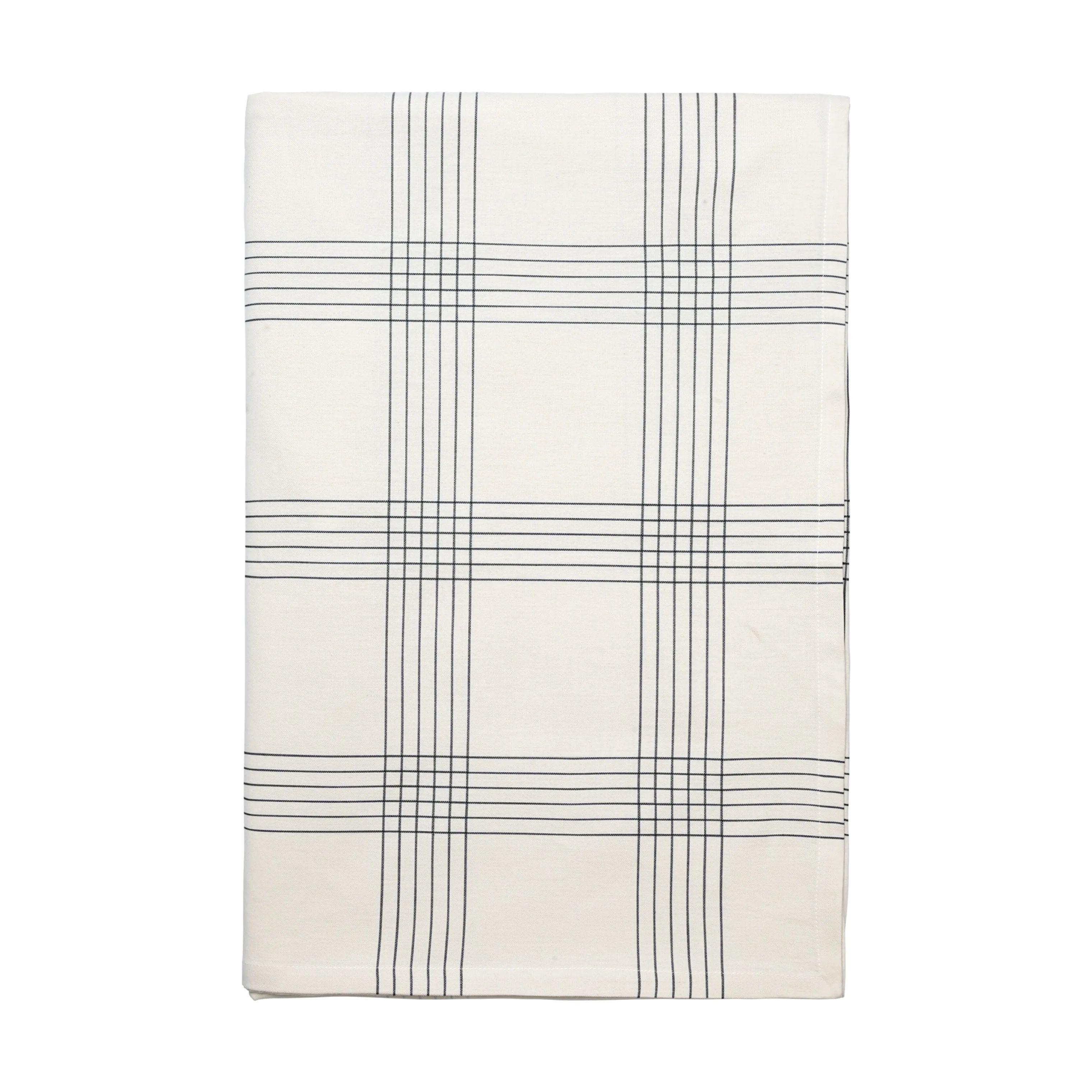 Broste Copenhagen Duge Alice Dug i Black/Natural, 200 cm, 1