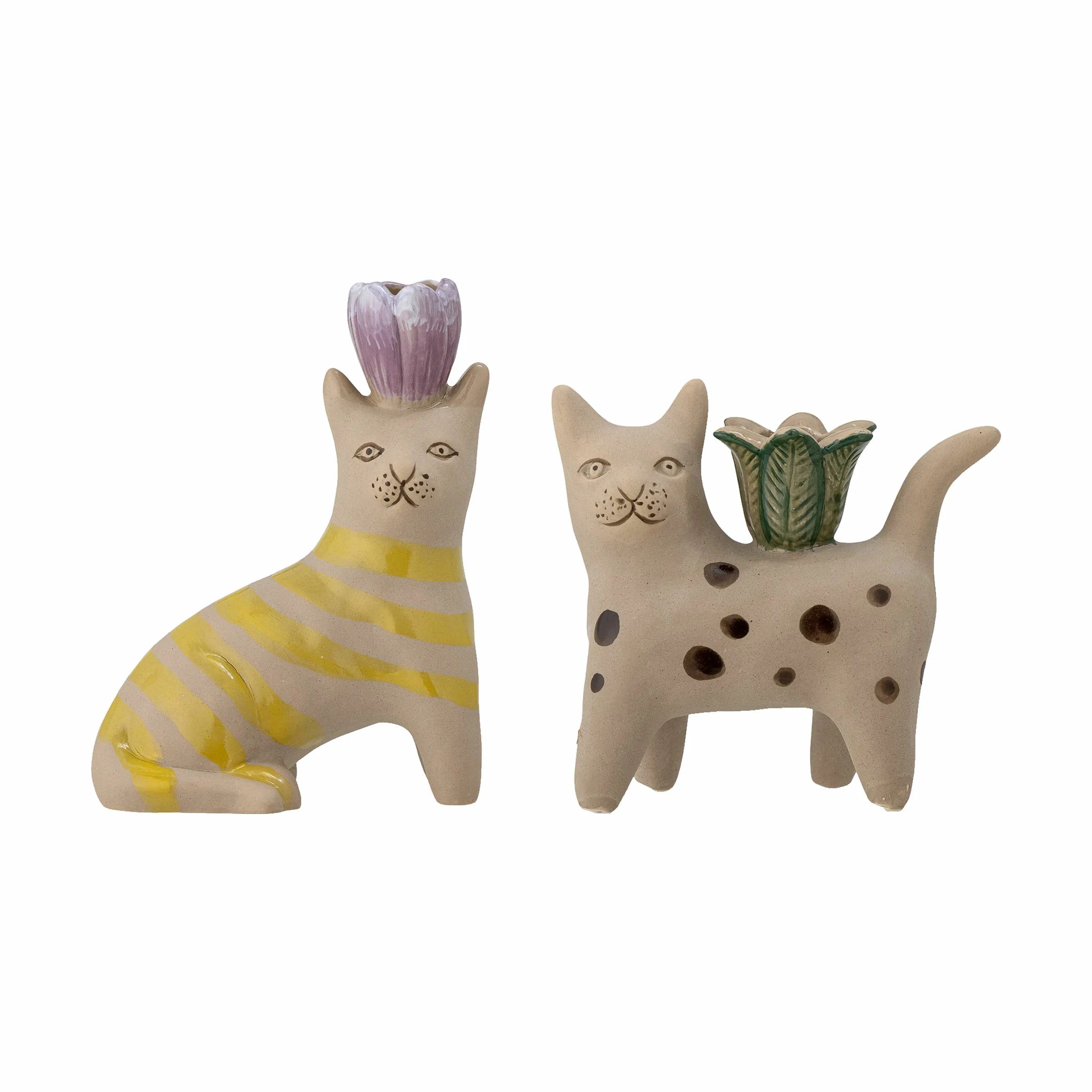 Bloomingville Kronelysestage Mamie Lysestager - 2 stk. i Multifarvet, 4