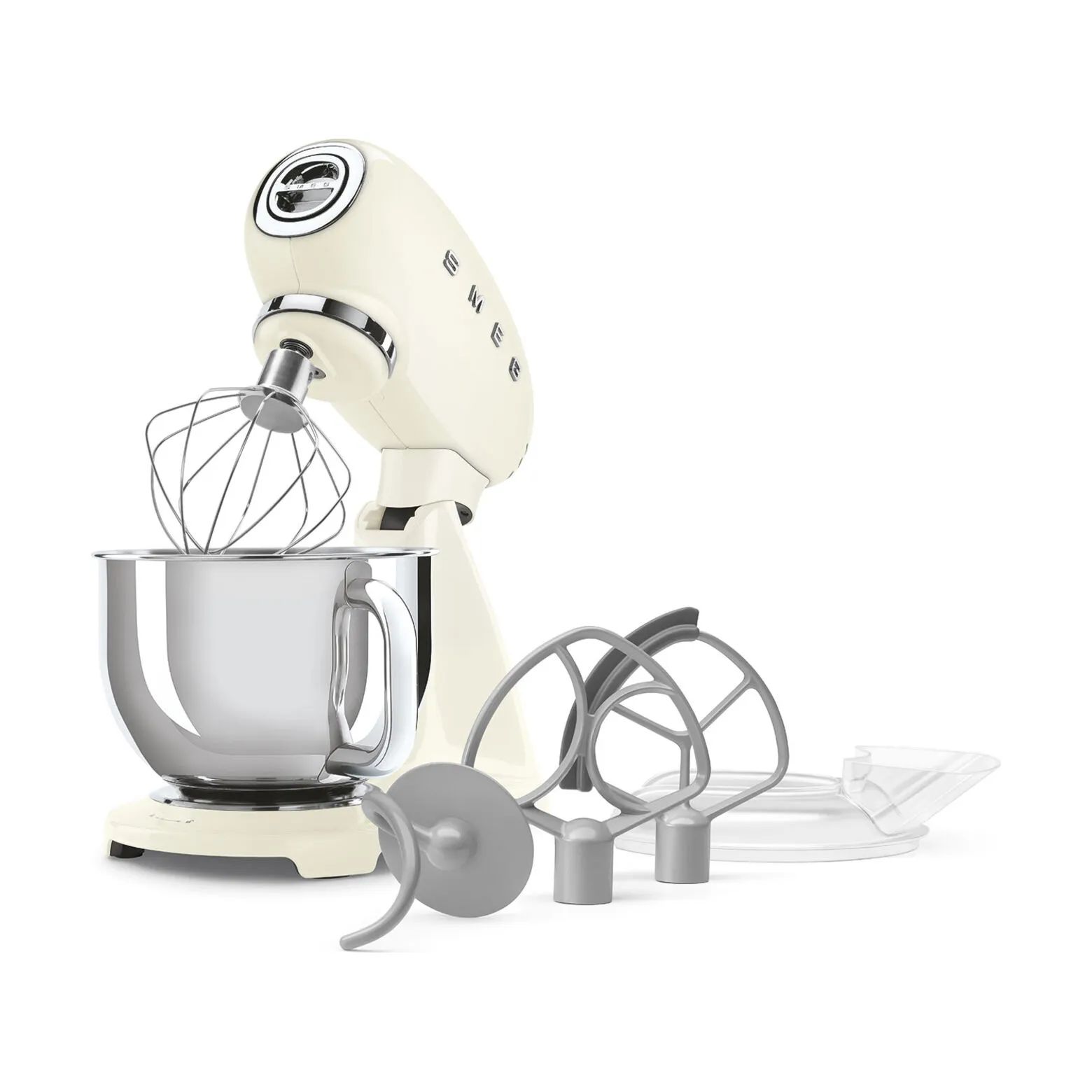 Smeg Røremaskiner 50's style Køkkenmaskine SMF05CREU i creme, 4