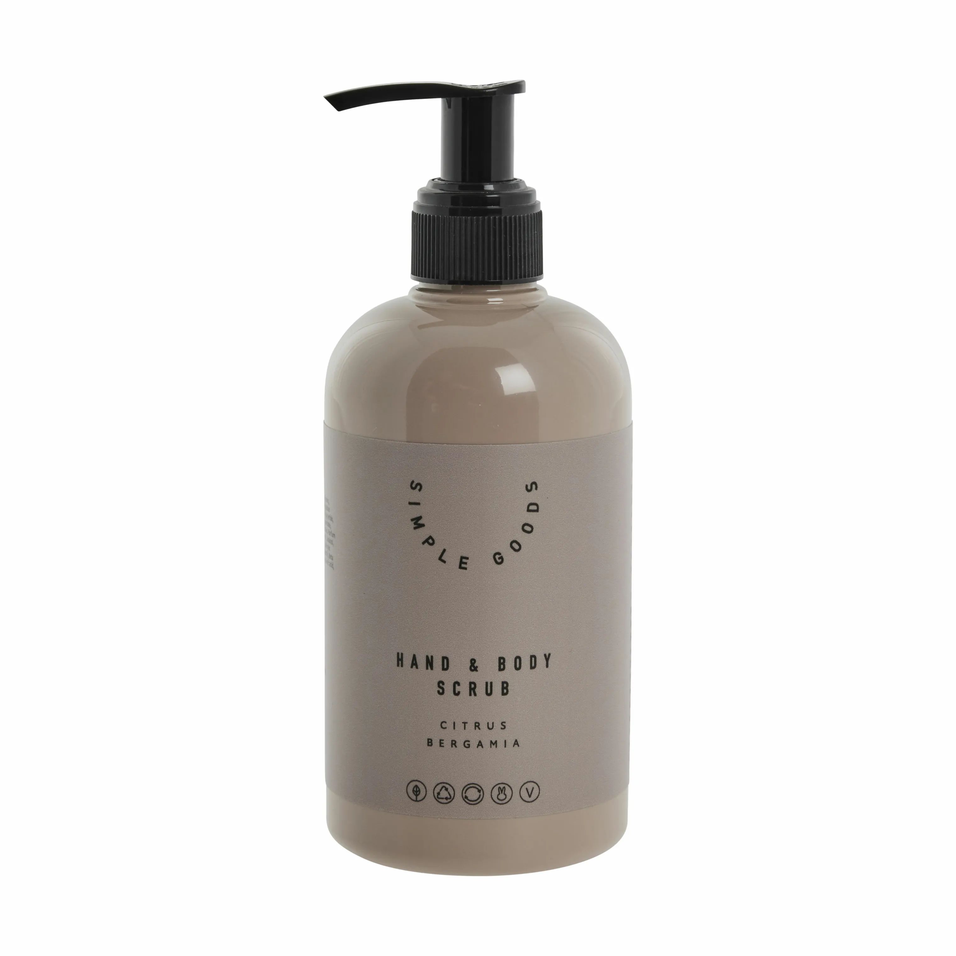 Simple Goods Kropspleje Hand & Body Scrub i Lyserød, 1