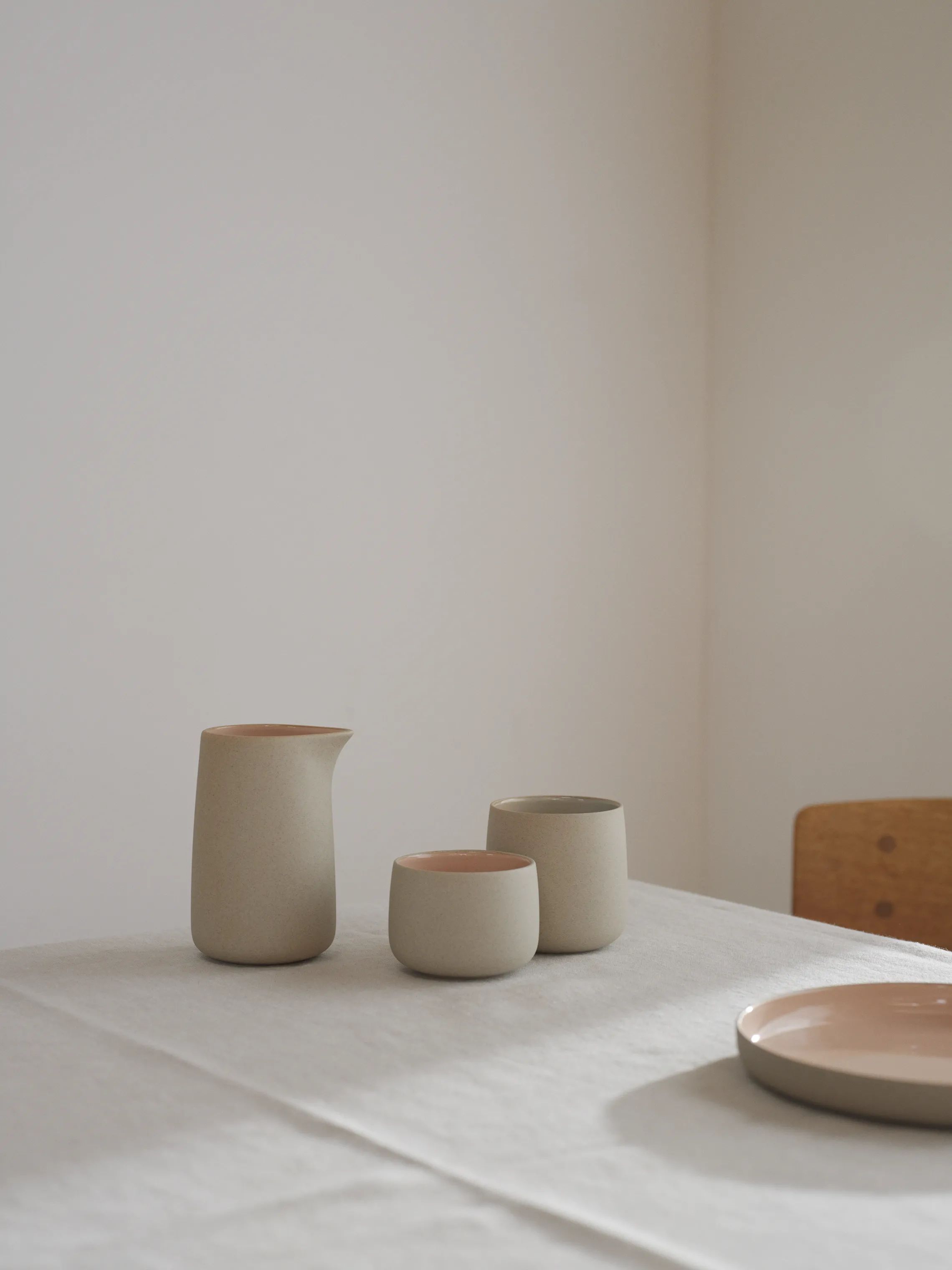 Stelton Krus og kopper uden hank Emma Kop - 2 stk. i Rose, 15 cl, 2