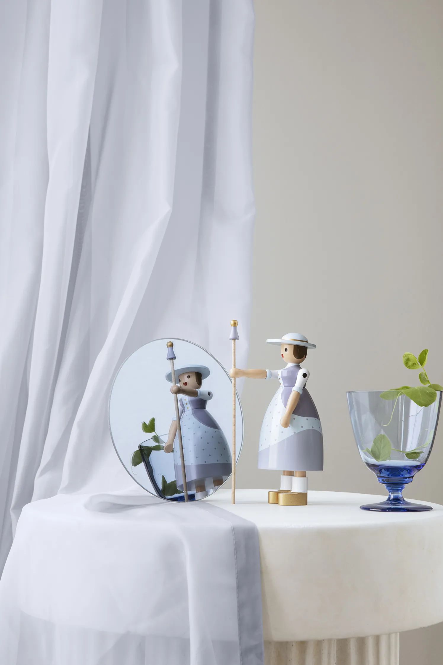 Kay Bojesen Øvrige figurer Hyrdinde i blå, 3