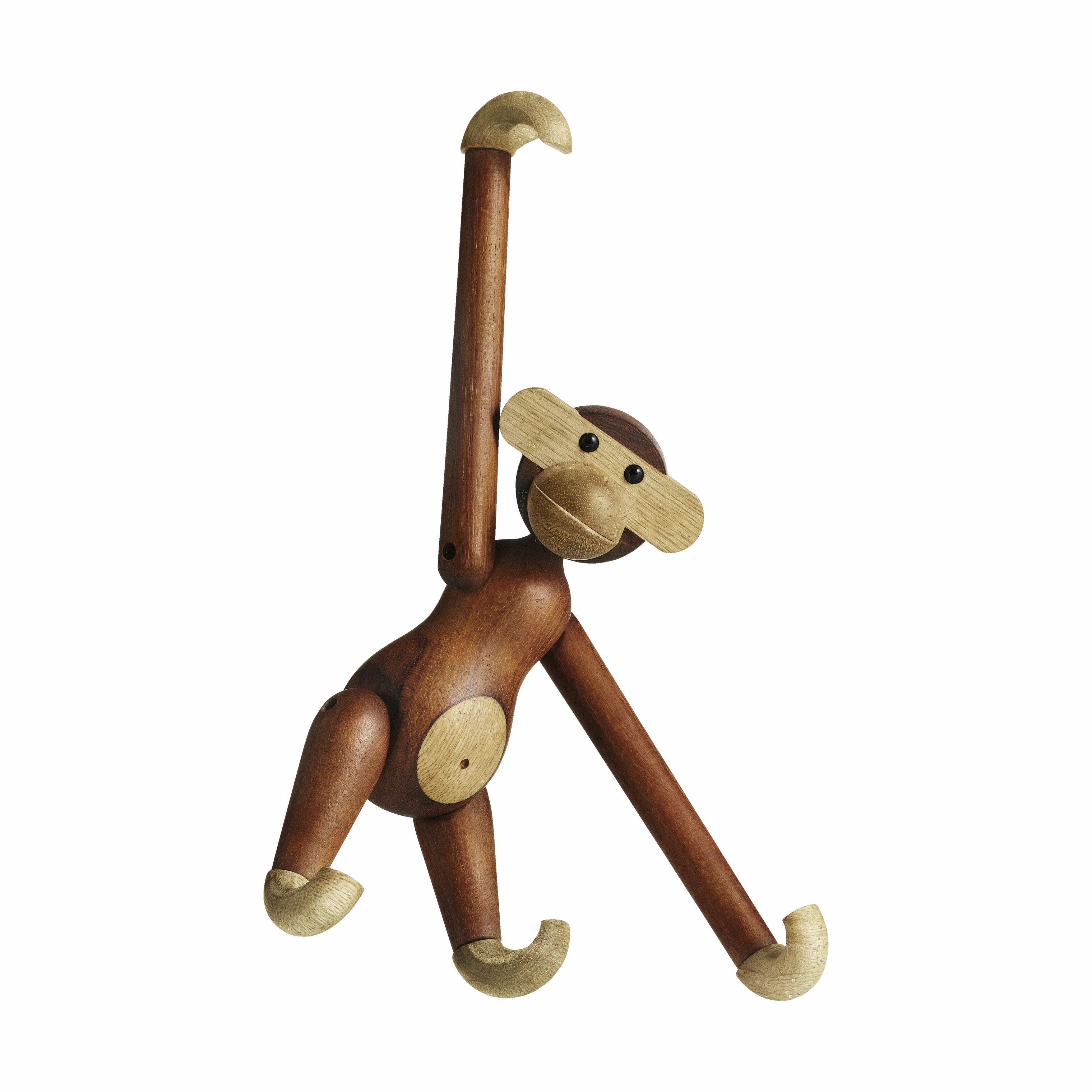 Kay Bojesen Dyrefigurer Abe - Mellem i Teaktræ, Mellem, 4