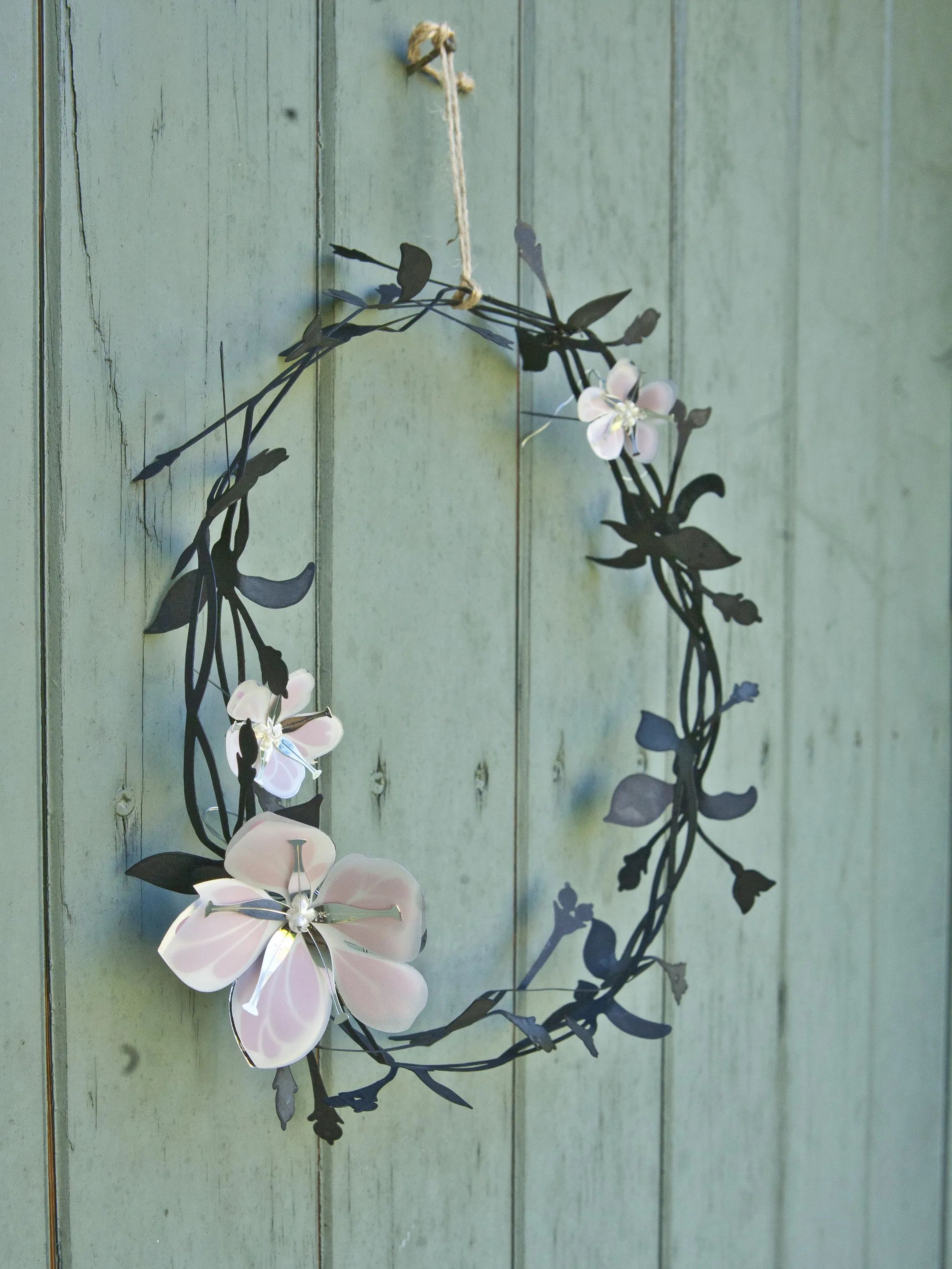 Jette Frölich Design Påskepynt Påske Papirblomster - 2 stk. i Lilla/lyserød, 2