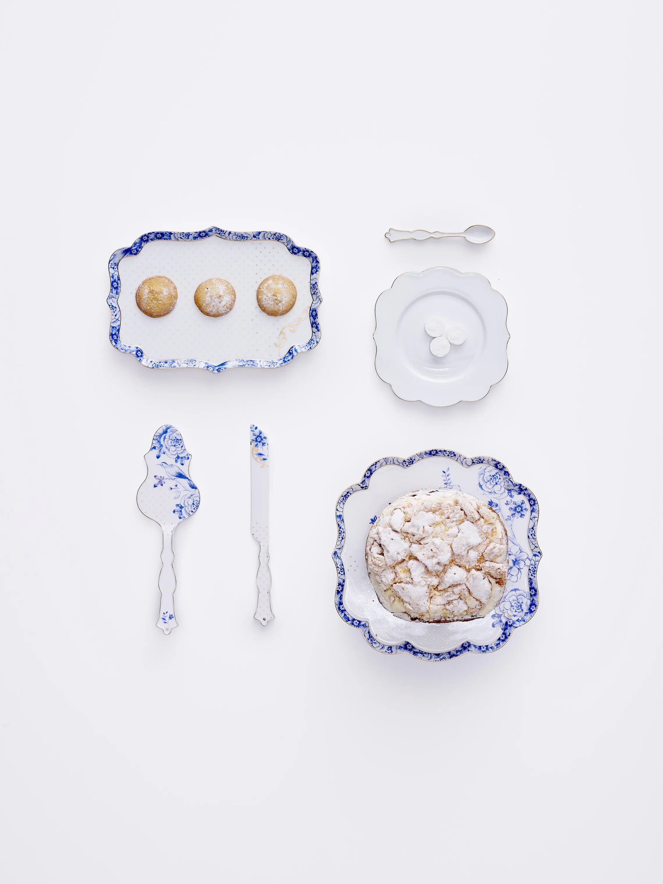 PIP Studio Serveringsfade Royal Winter White Royal White Fad i white, 2