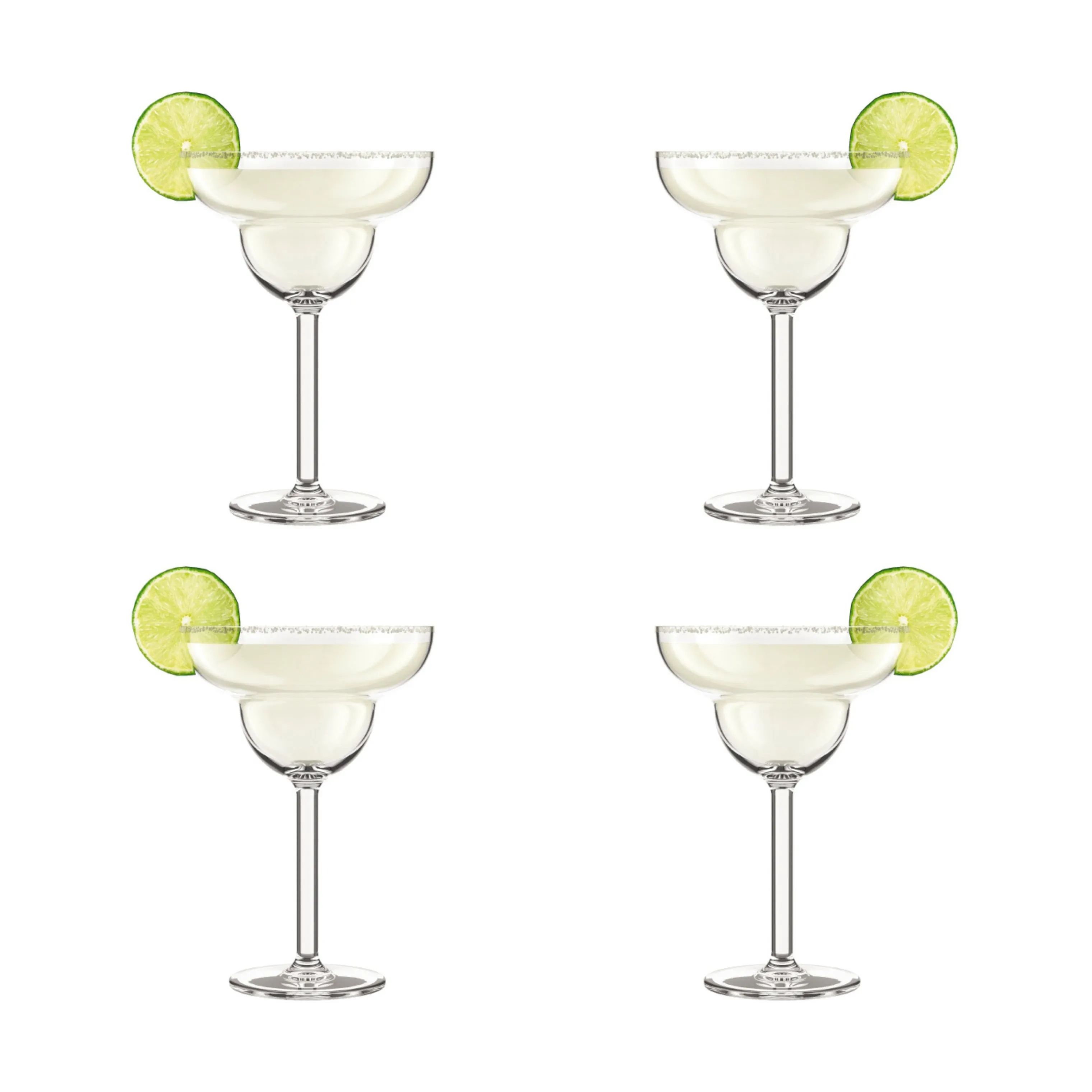 Bodum Cocktailglas Oktett Margaritaglas - 4 stk. i Klar, 25 cl, 1
