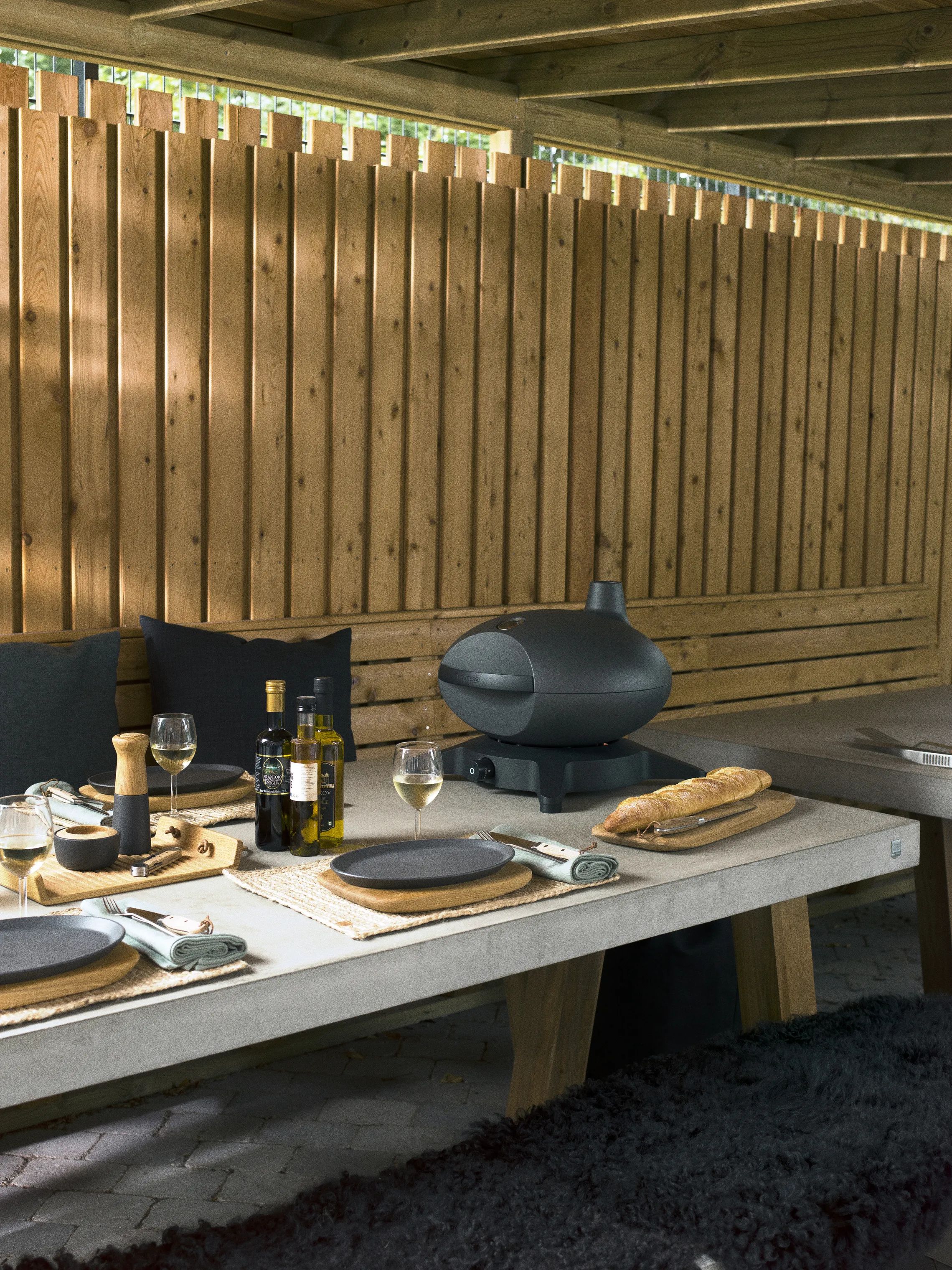 Morsø Gasgrill Forno Piccolo Gasgrill i Antracit, 3