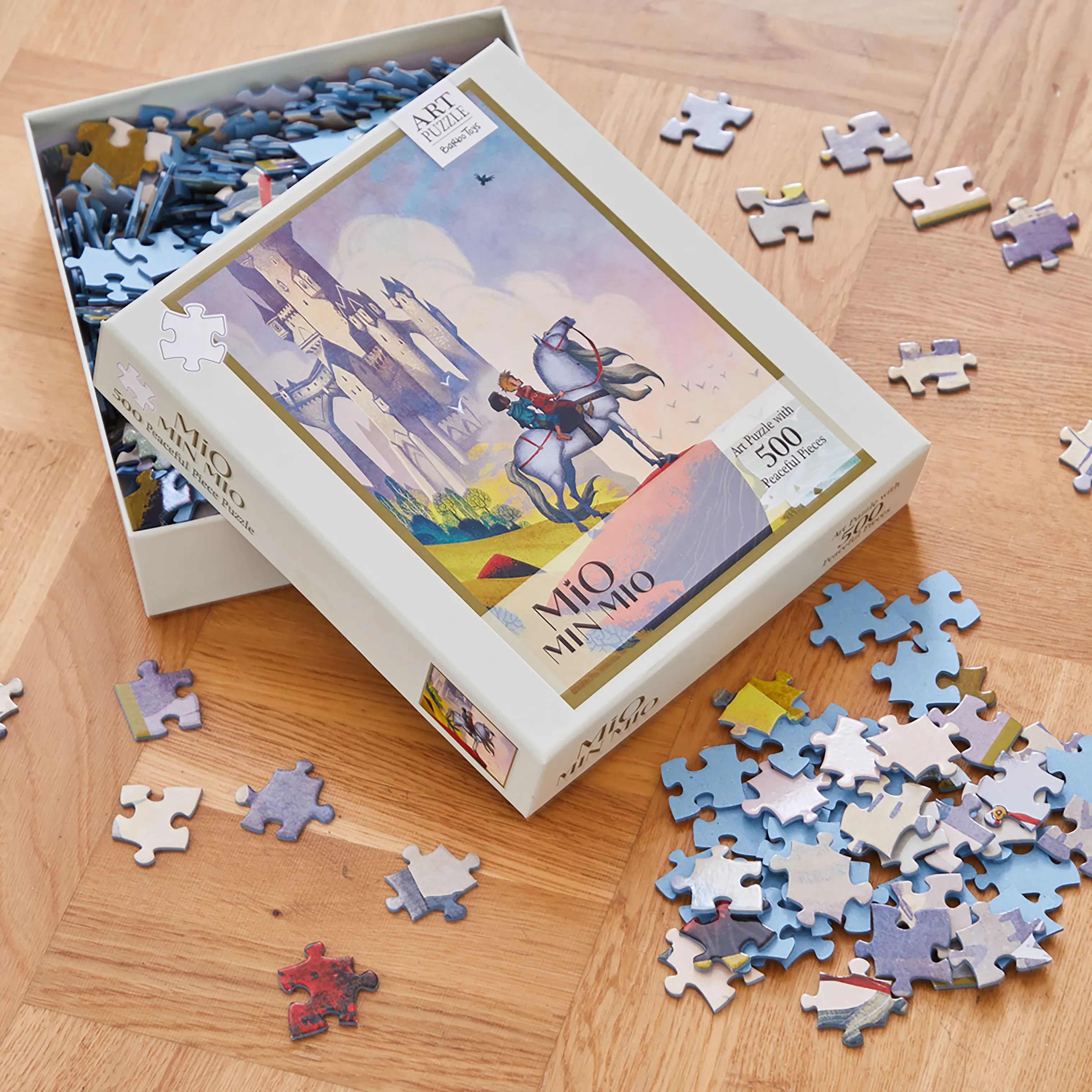 Barbo Toys Puslespil Mio Min Mio Puslespil - Slottet i Slottet, 2