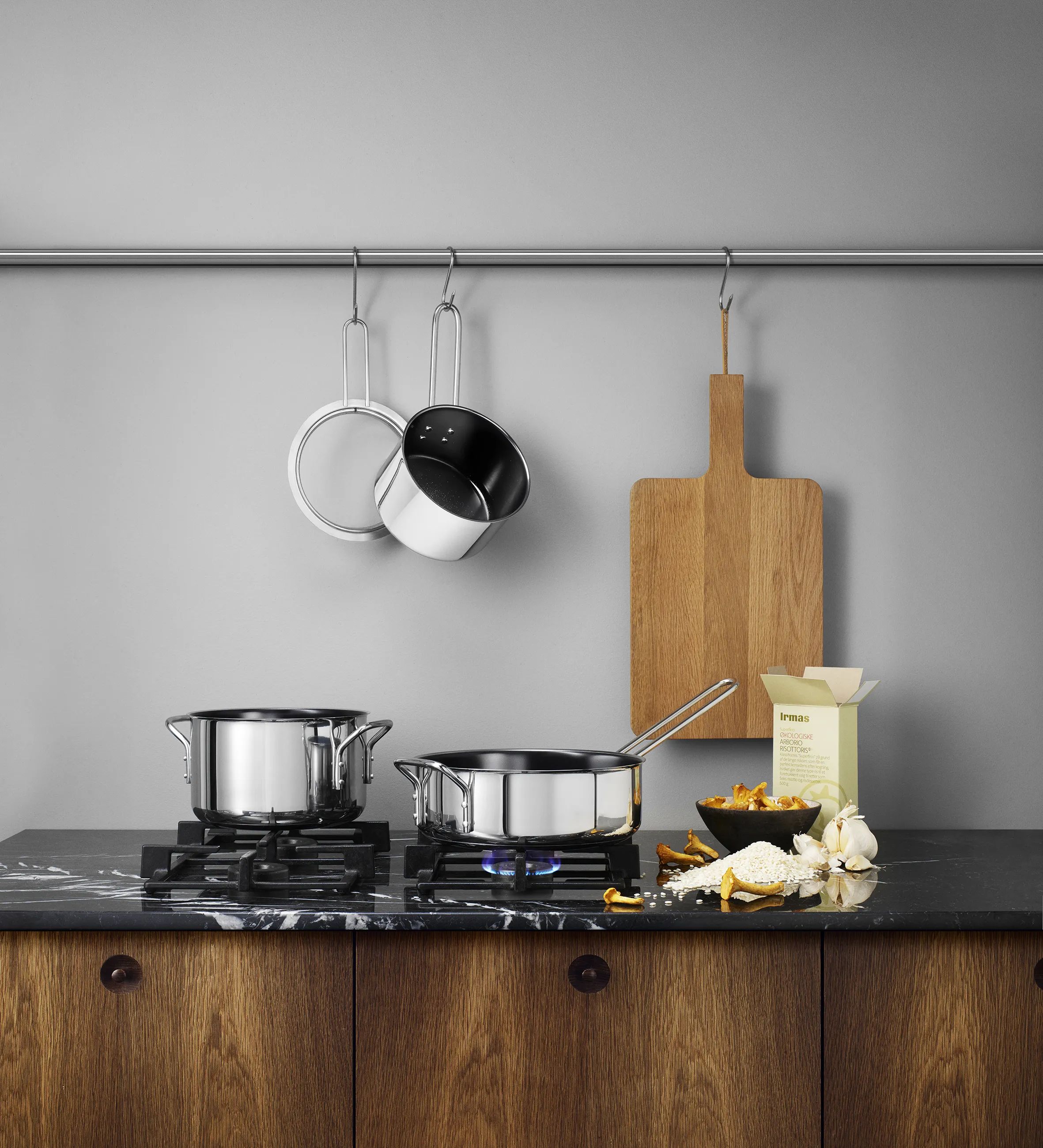 Eva Trio Kasseroller Stainless Steel Keramisk Rec. Stainless Steel Kasserolle i 1.8 L, 2