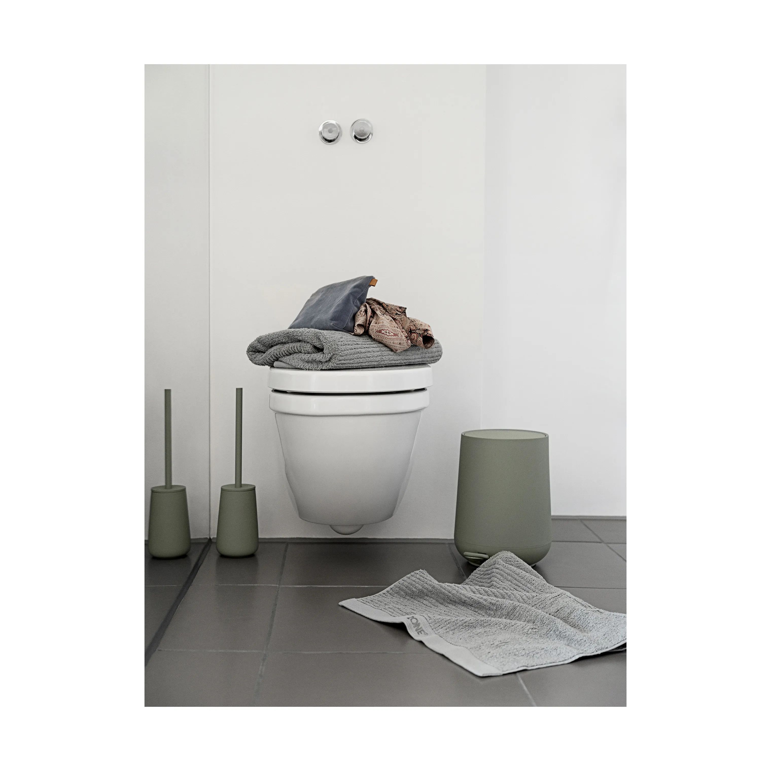 Zone Toiletspande Nova Pedalspand i Matcha Green, 3 L, 4