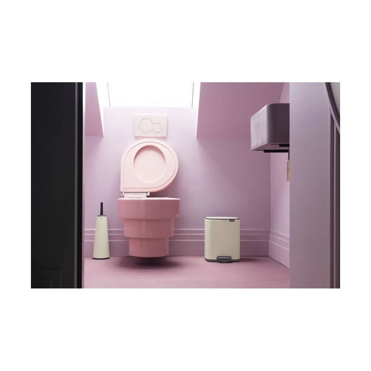 Brabantia Pedalspande Bo Pedalspand i Soft beige, 7 L, 7